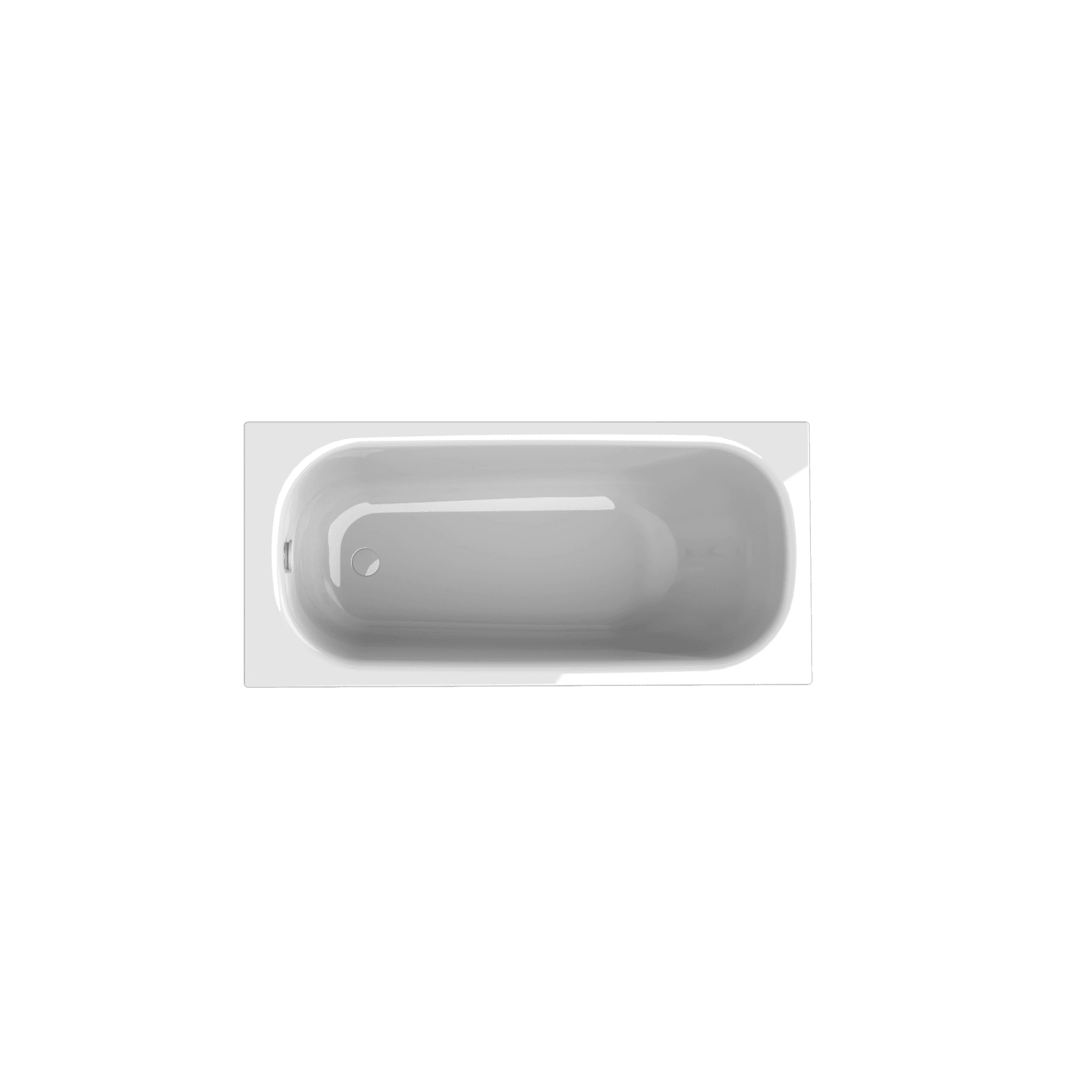 BetteForm 1500 Inset Bath Gloss White