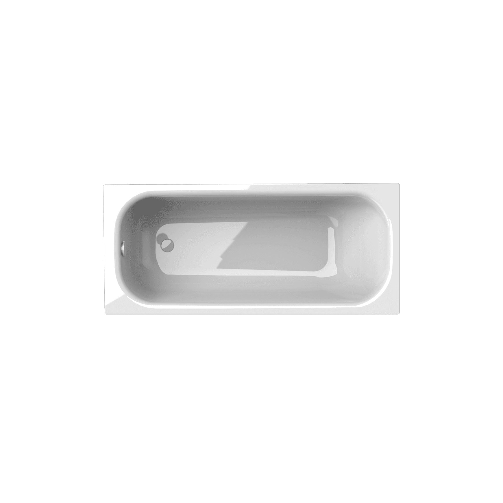 BetteForm 1700 Inset Bath Gloss White