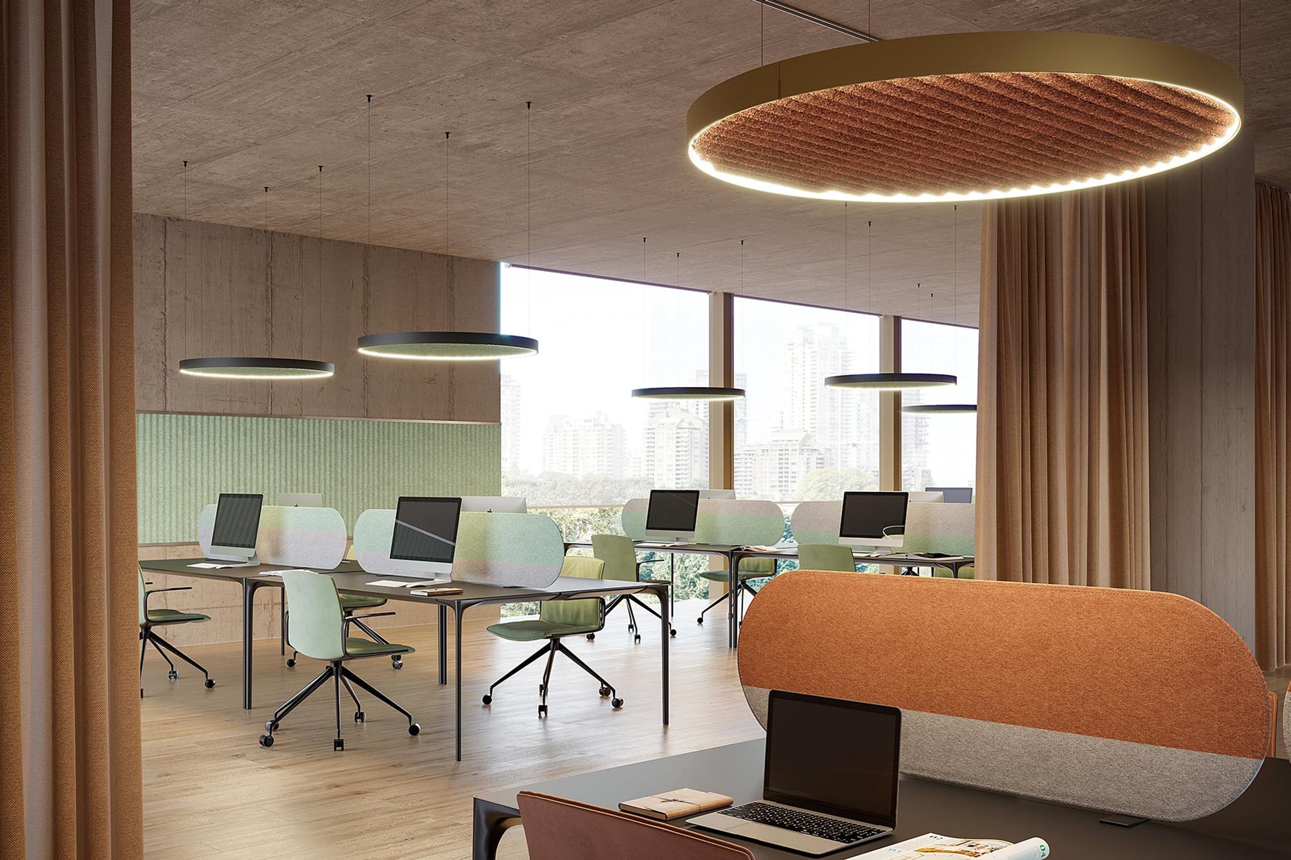 Arena Acoustic Suspension Pendant