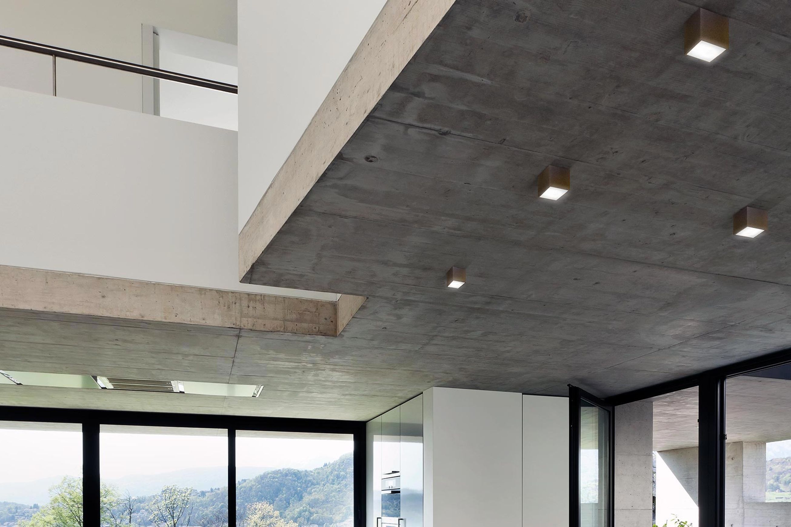 Three Suspension & Ceiling Lamp
