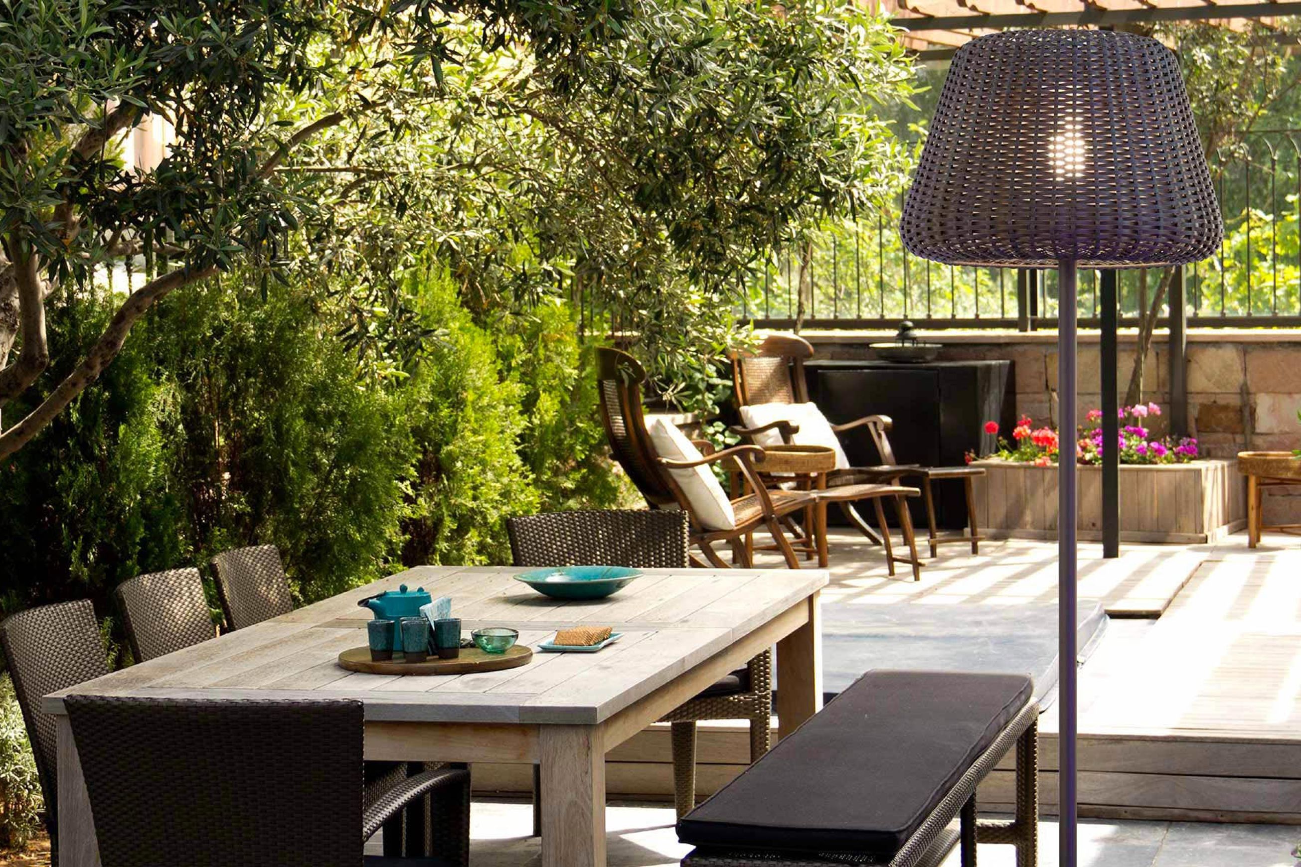 Ralph Outdoor Pendant, Table Lamp and Bollard