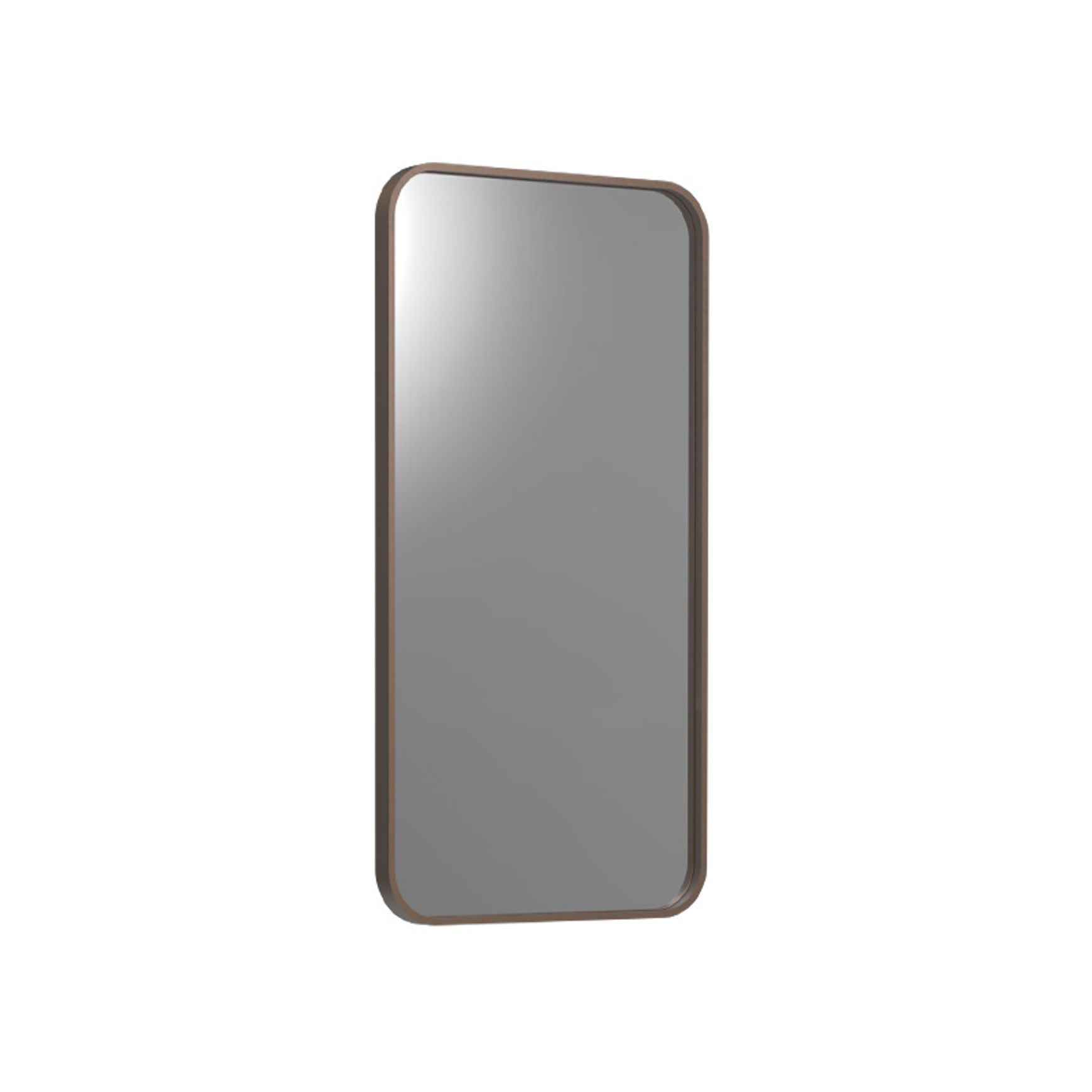 Frame XL 1200 Rectangle Mirror Aged Brass