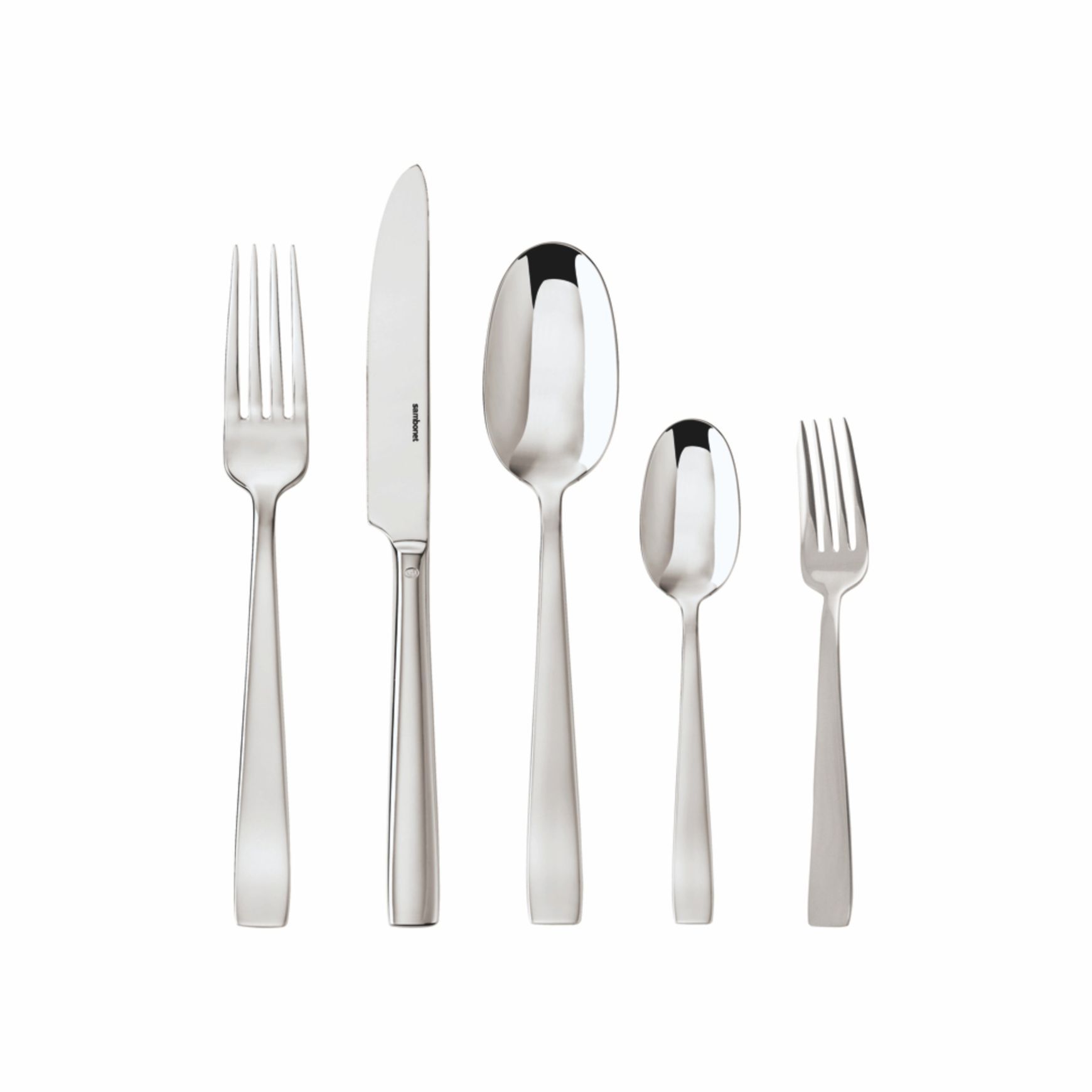 Flat 30 Piece Cutlery Set