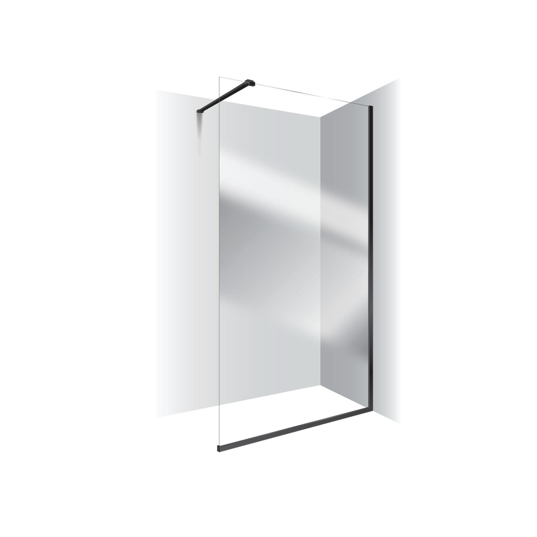 Frameless Walk In Panels