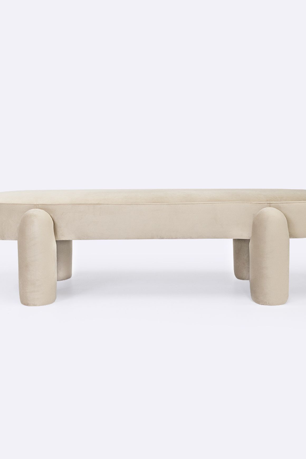 Freya Bench | Latte
