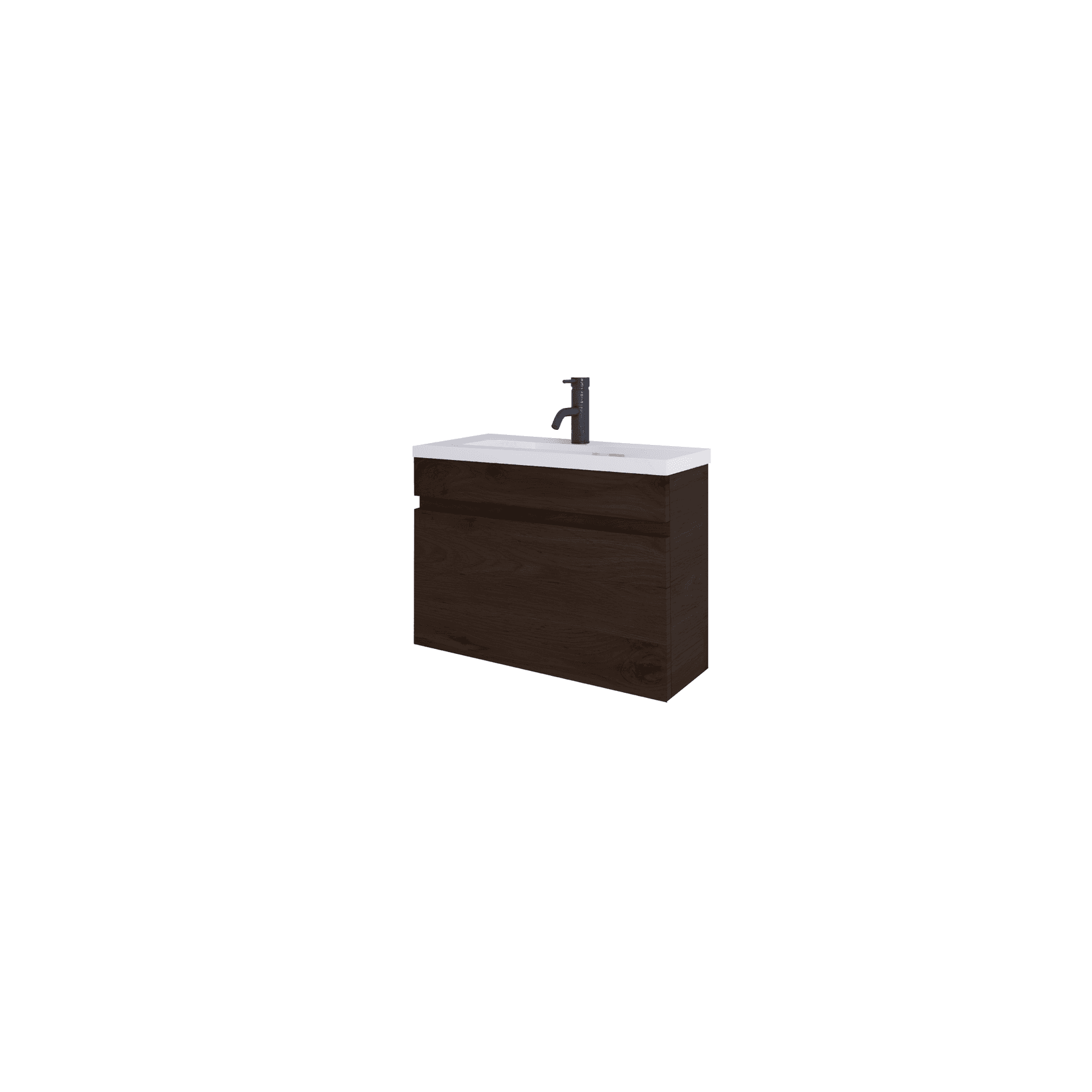 Code Lux 600 Slim Single Drawer Vanity Range