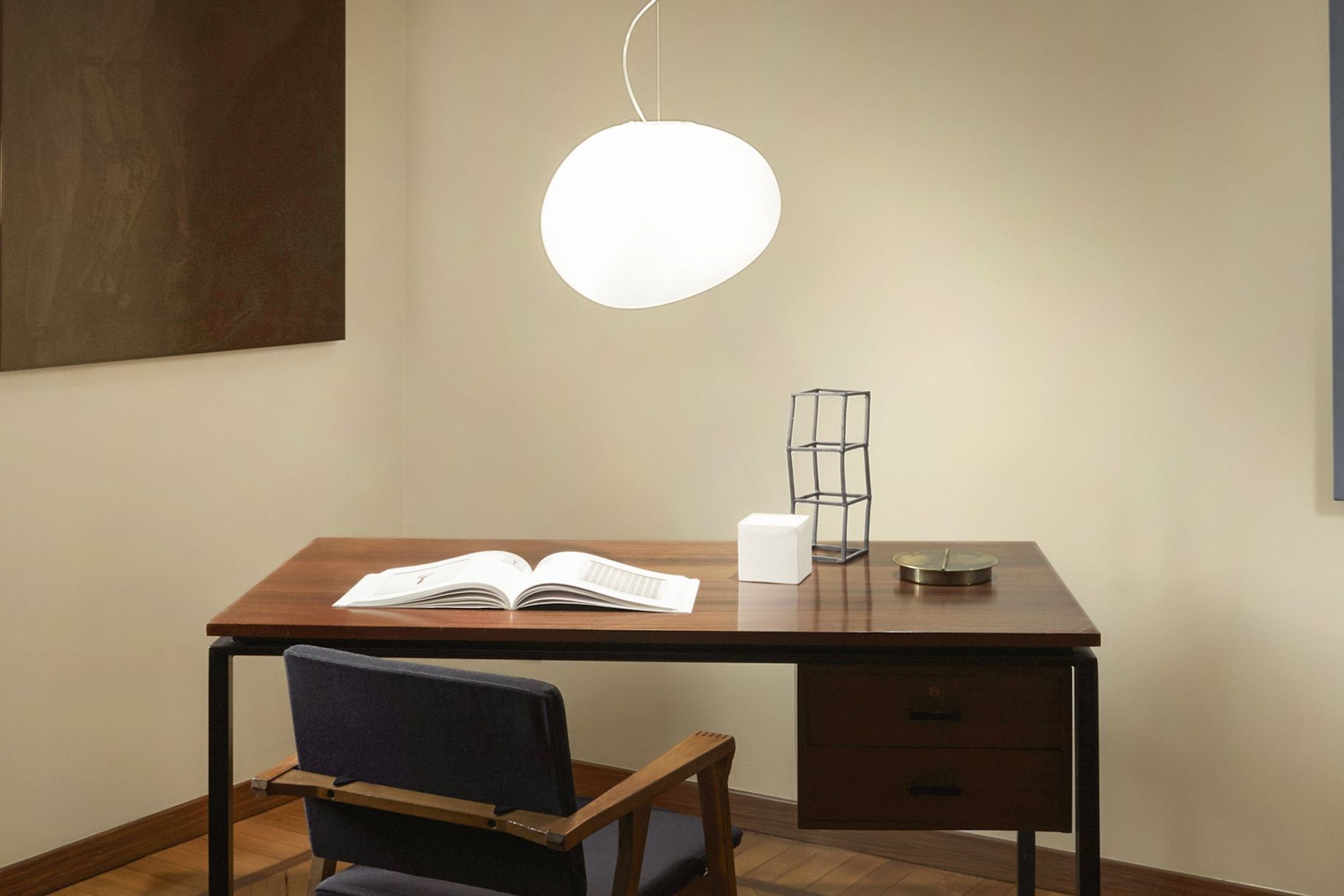 Gregg Grande Suspension Lamp - Glass