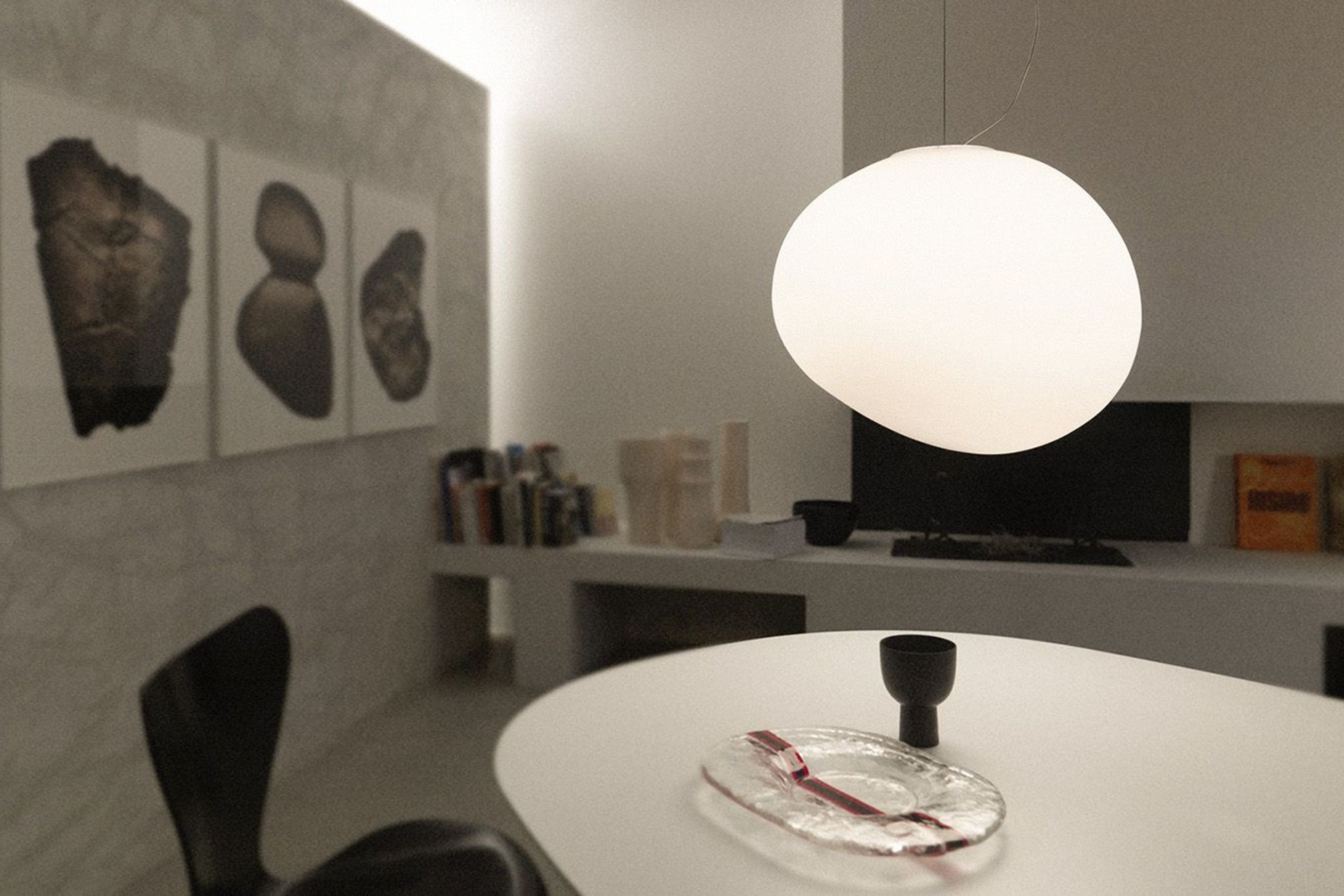 Gregg Grande Suspension Lamp - Glass