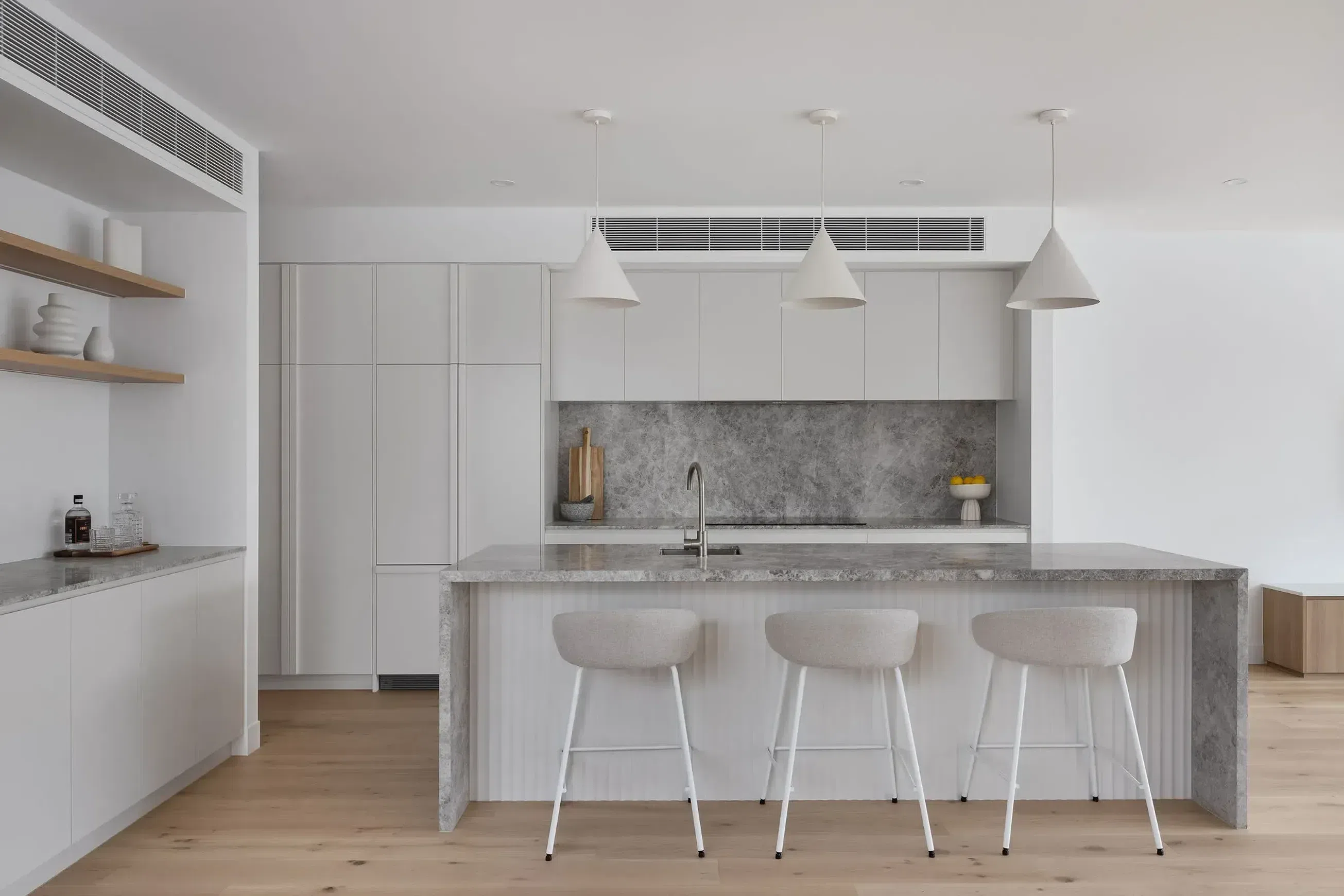 Tundra Grey Limestone Benchtop