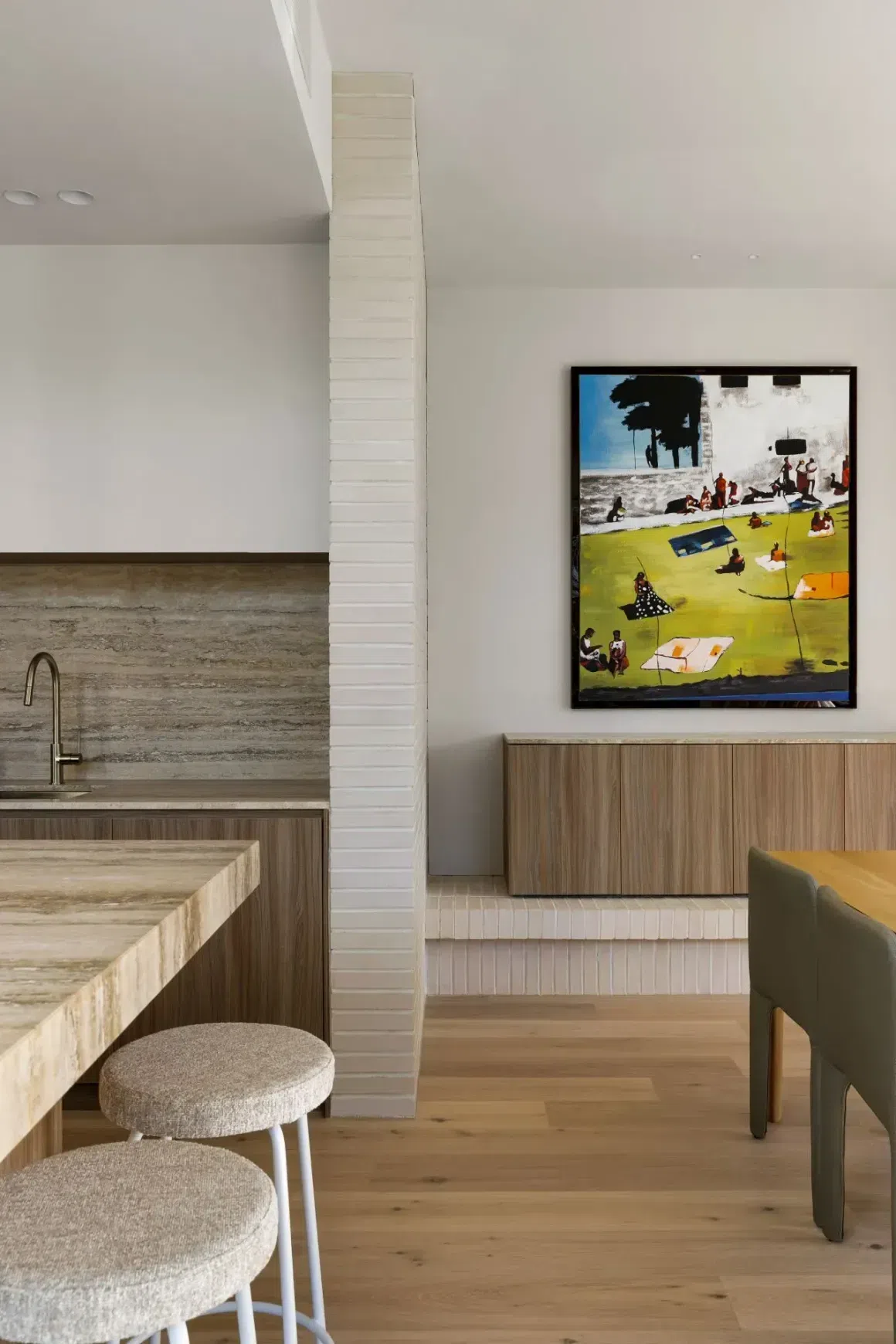 Florence Vein Cut Travertine Benchtop