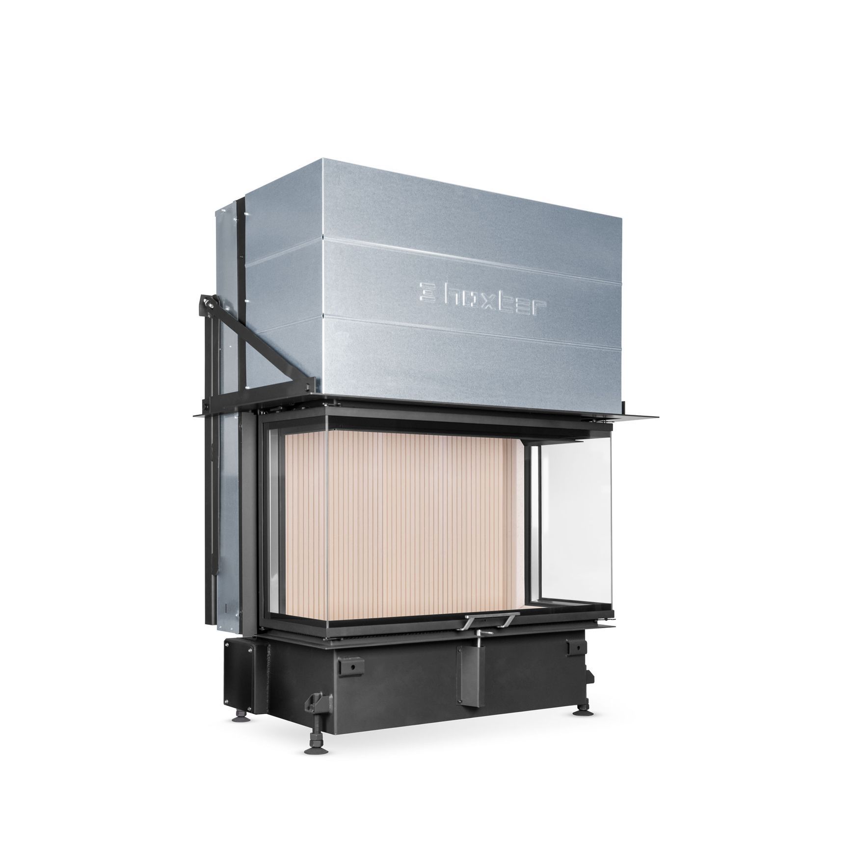 Hoxter Uka 37 Three Sided Wood Fireplace