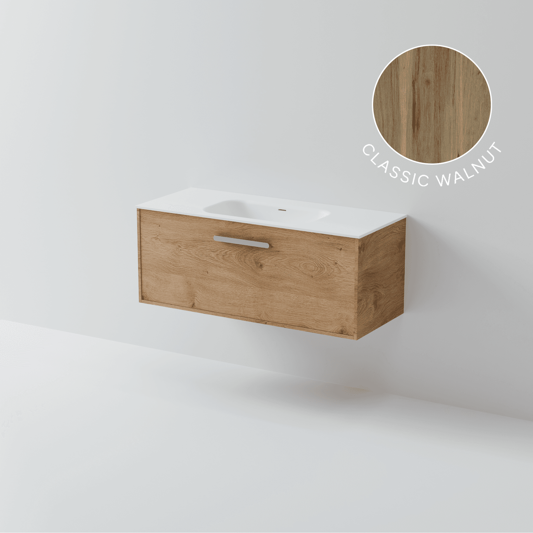 Hako 1200 Inset Single Basin Vanity