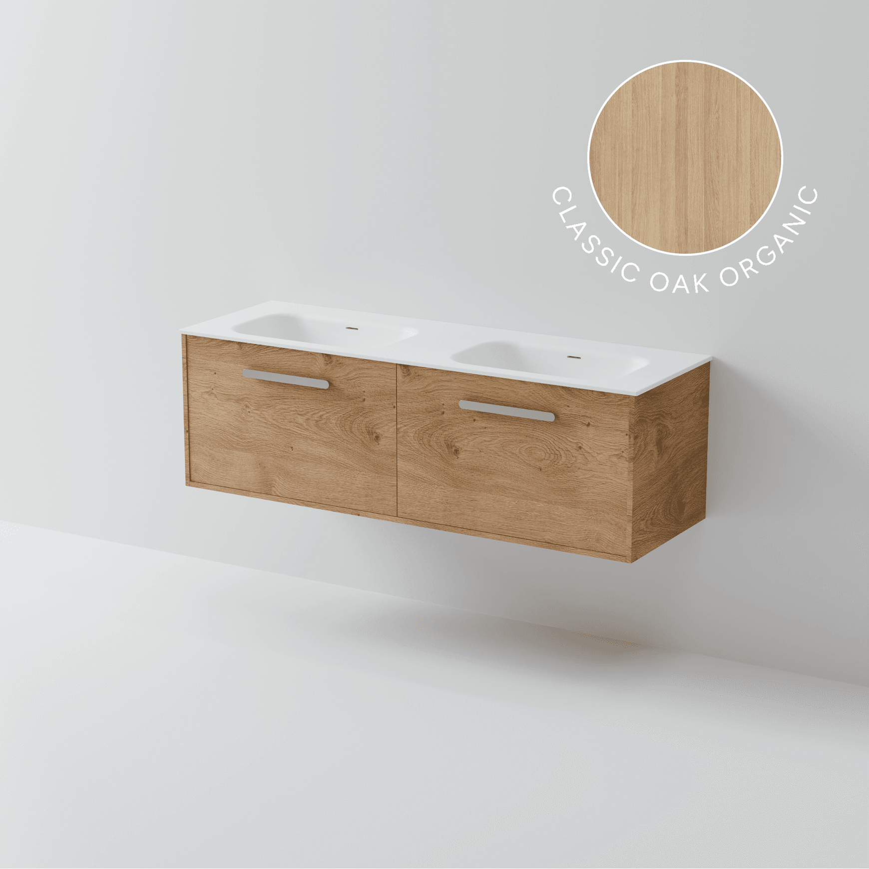 Hako 1500 Double Inset Basin Vanity