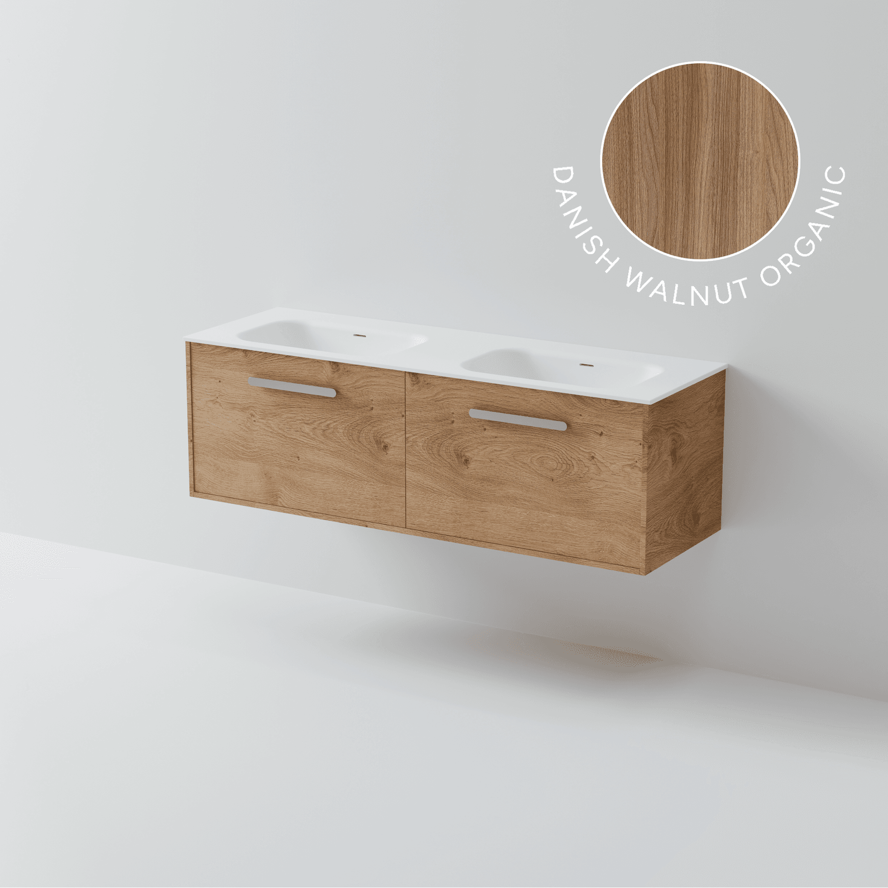 Hako 1500 Double Inset Basin Vanity