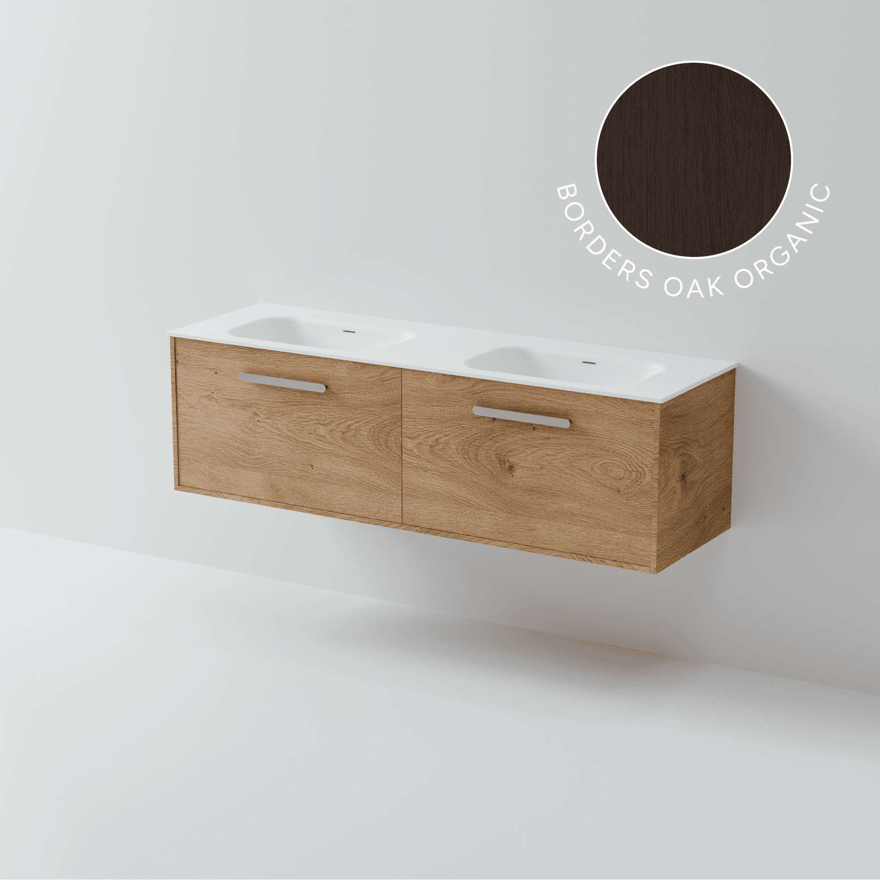 Hako 1600 Double Inset Basin Vanity