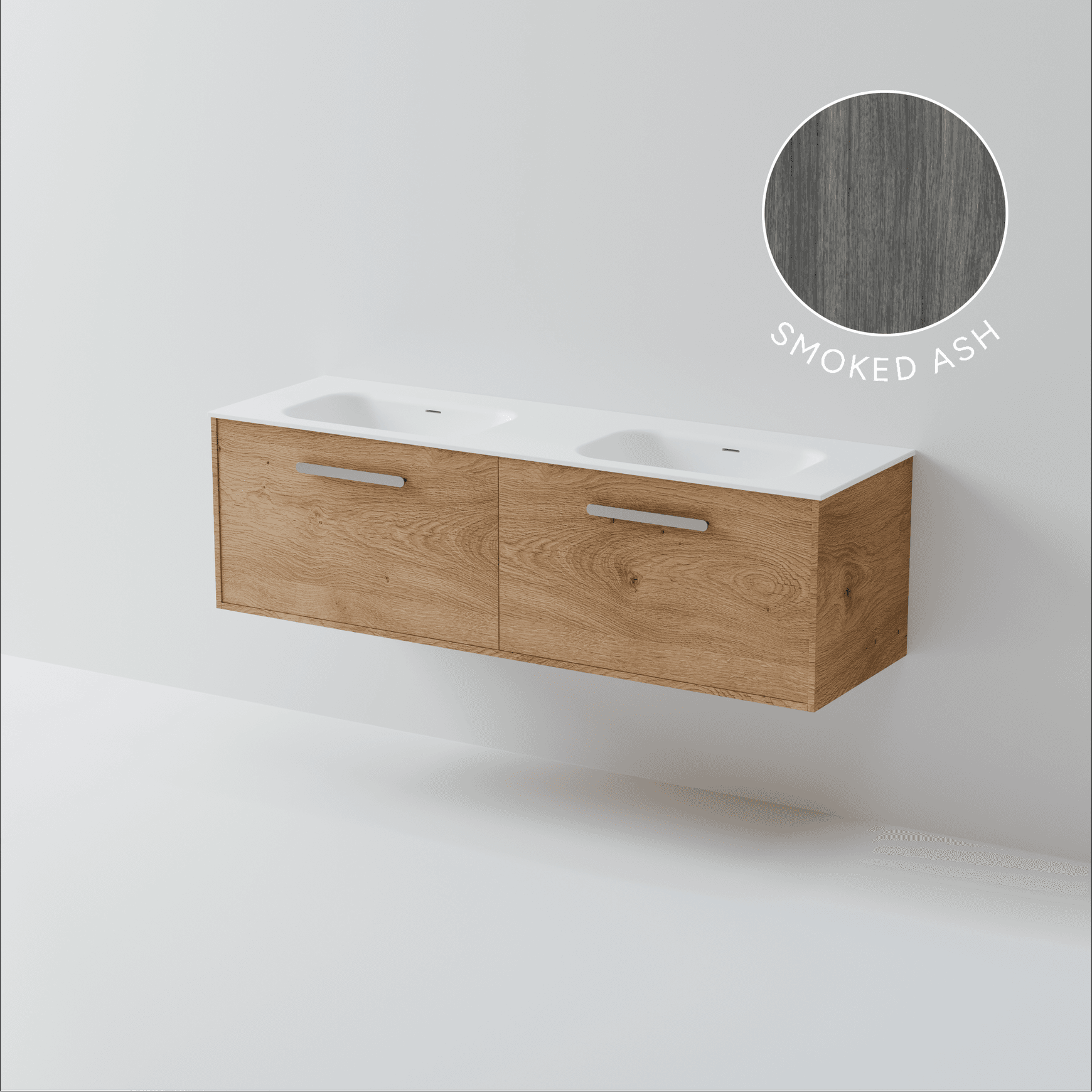 Hako 1600 Double Inset Basin Vanity