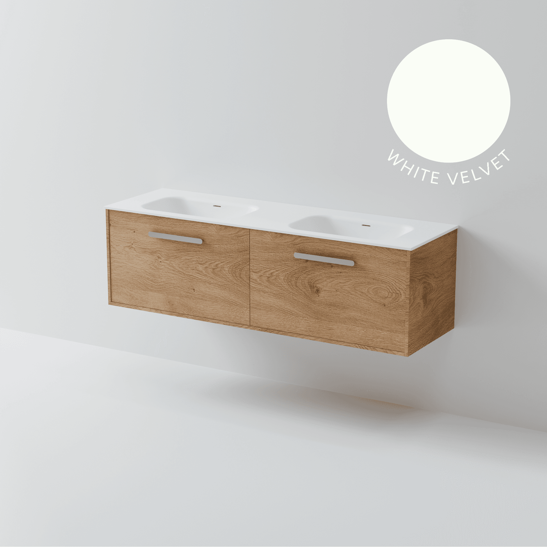 Hako 1600 Double Inset Basin Vanity