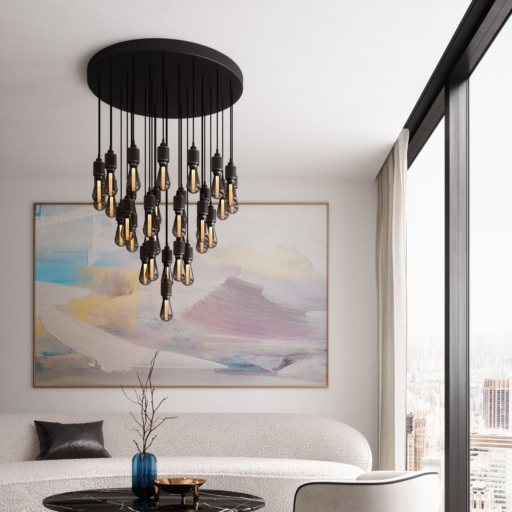 Heavy Metal Chandelier
