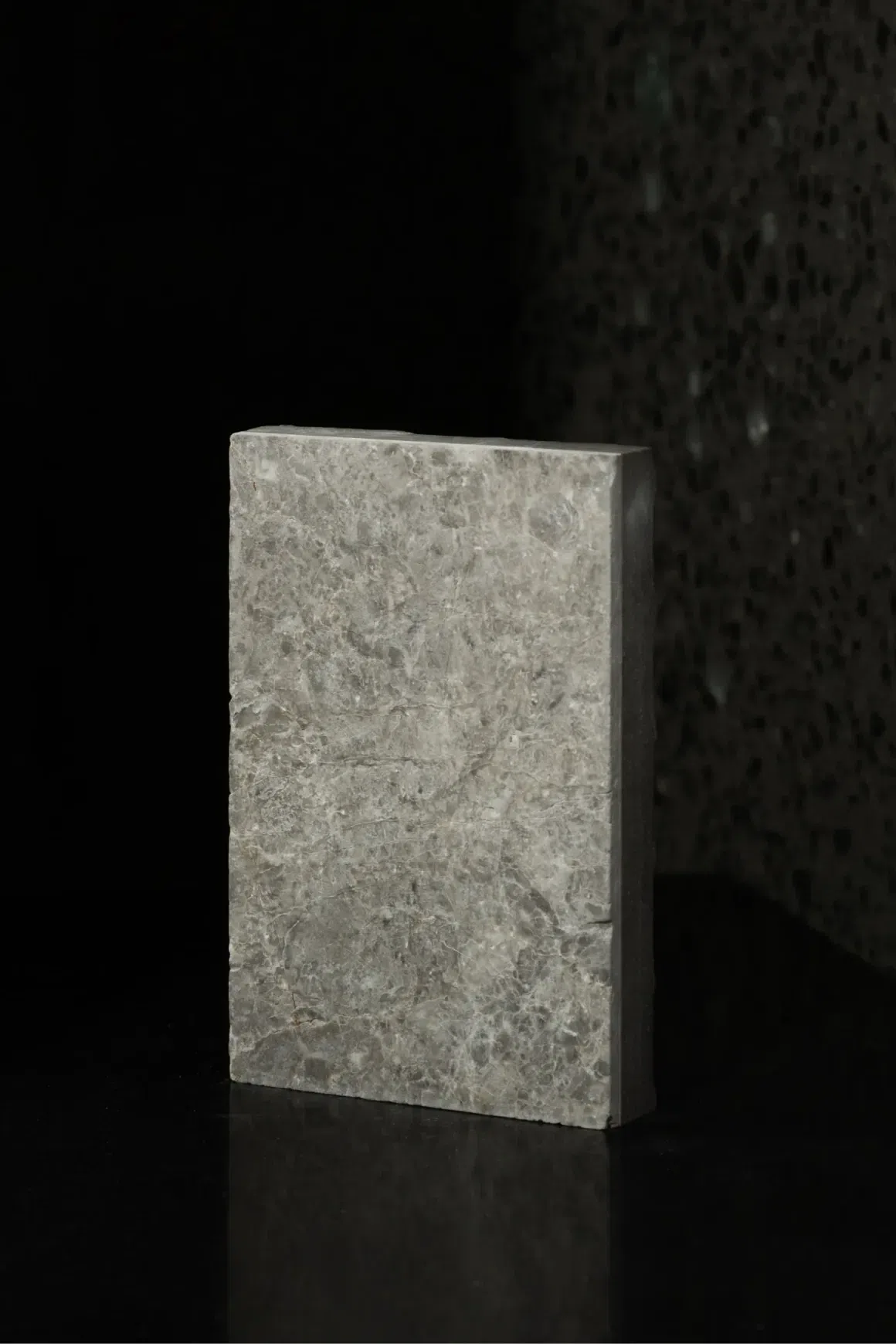 Ice Grey Leathered Marble Porcelia