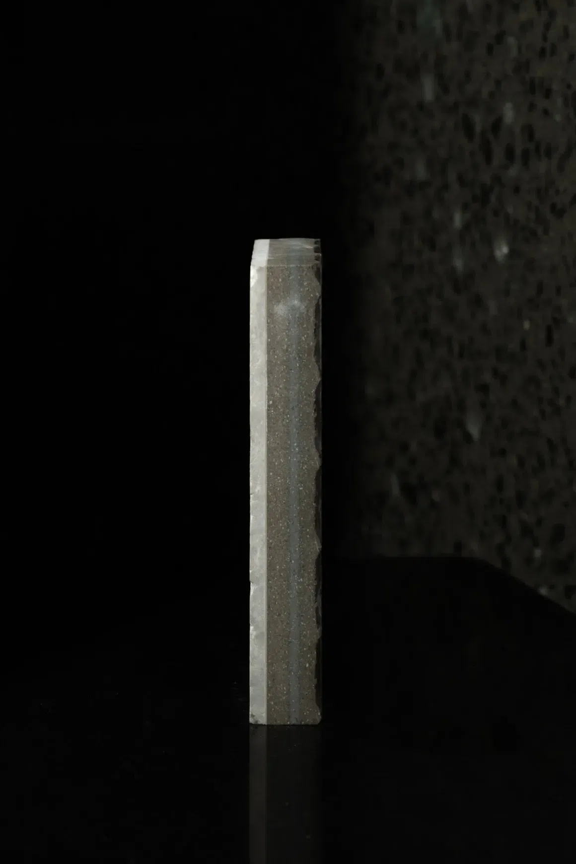 Ice Grey Leathered Marble Porcelia