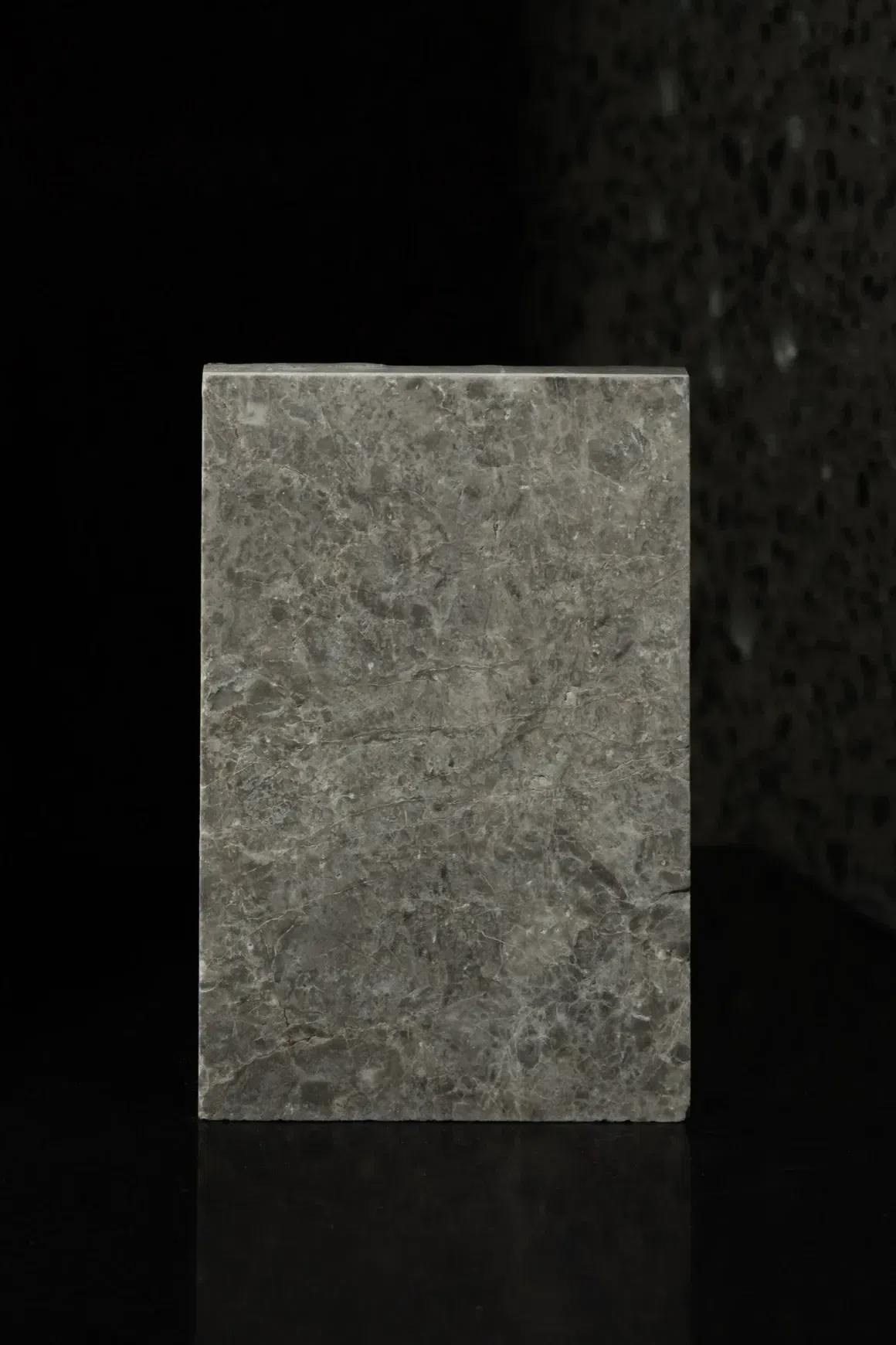 Ice Grey Leathered Marble Porcelia