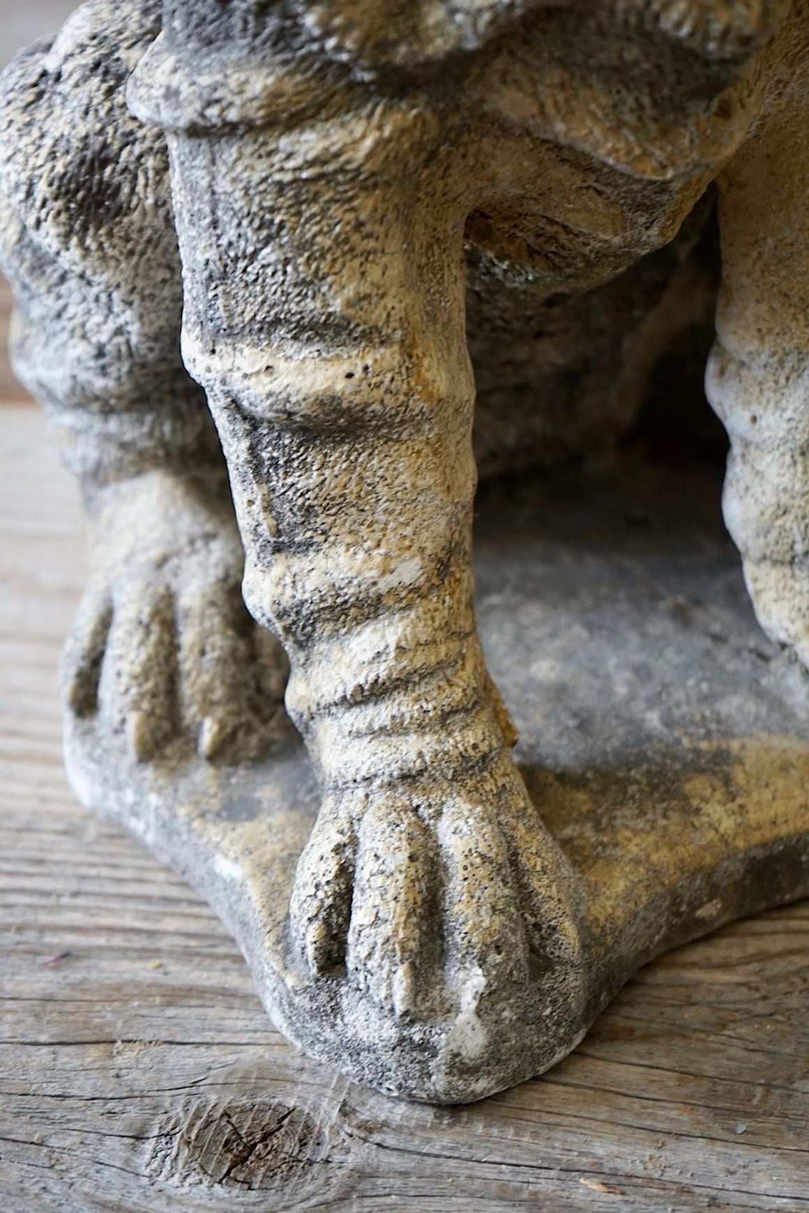 Cast Stone Dog Statues (Pair)