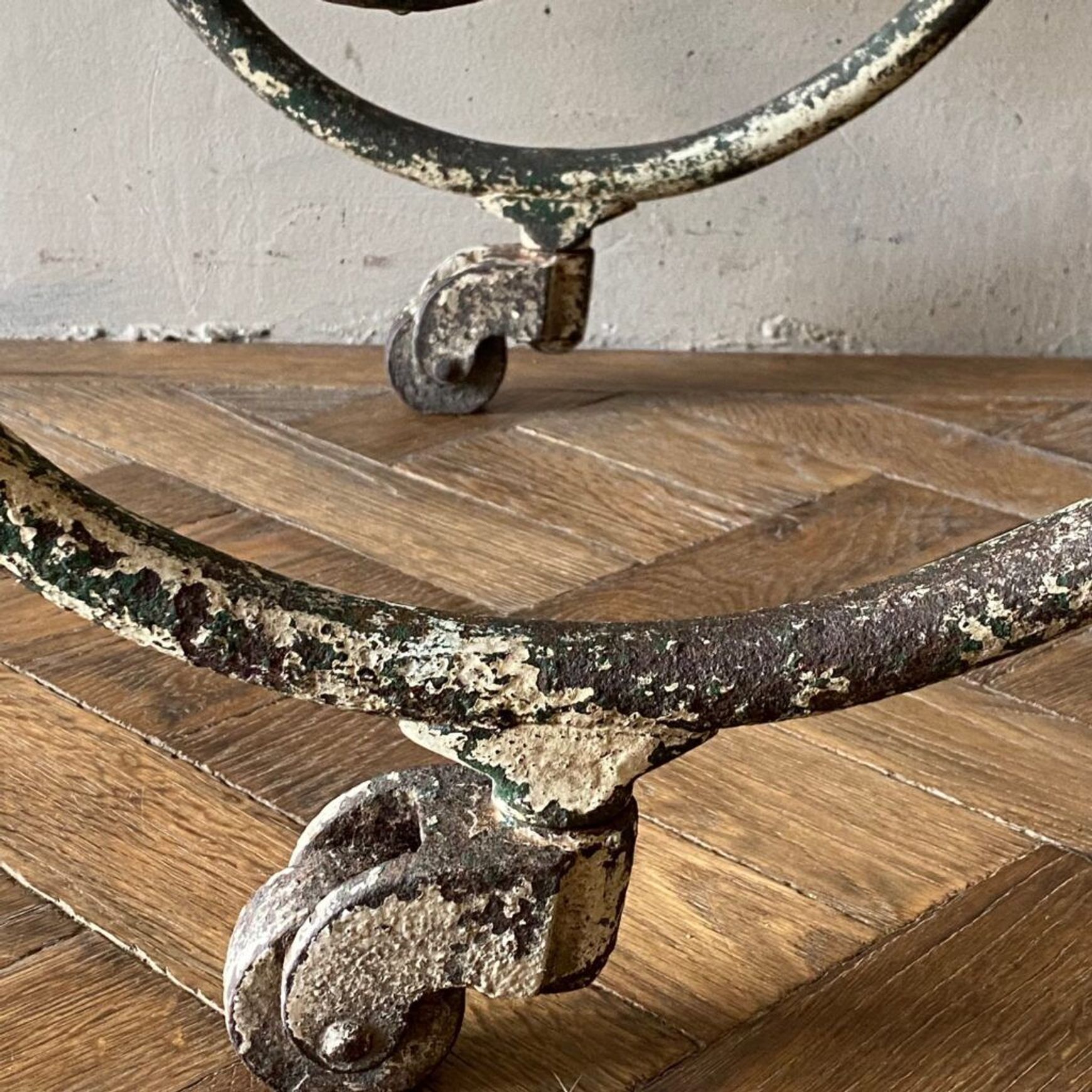 French Wrought Iron Patisserie Table
