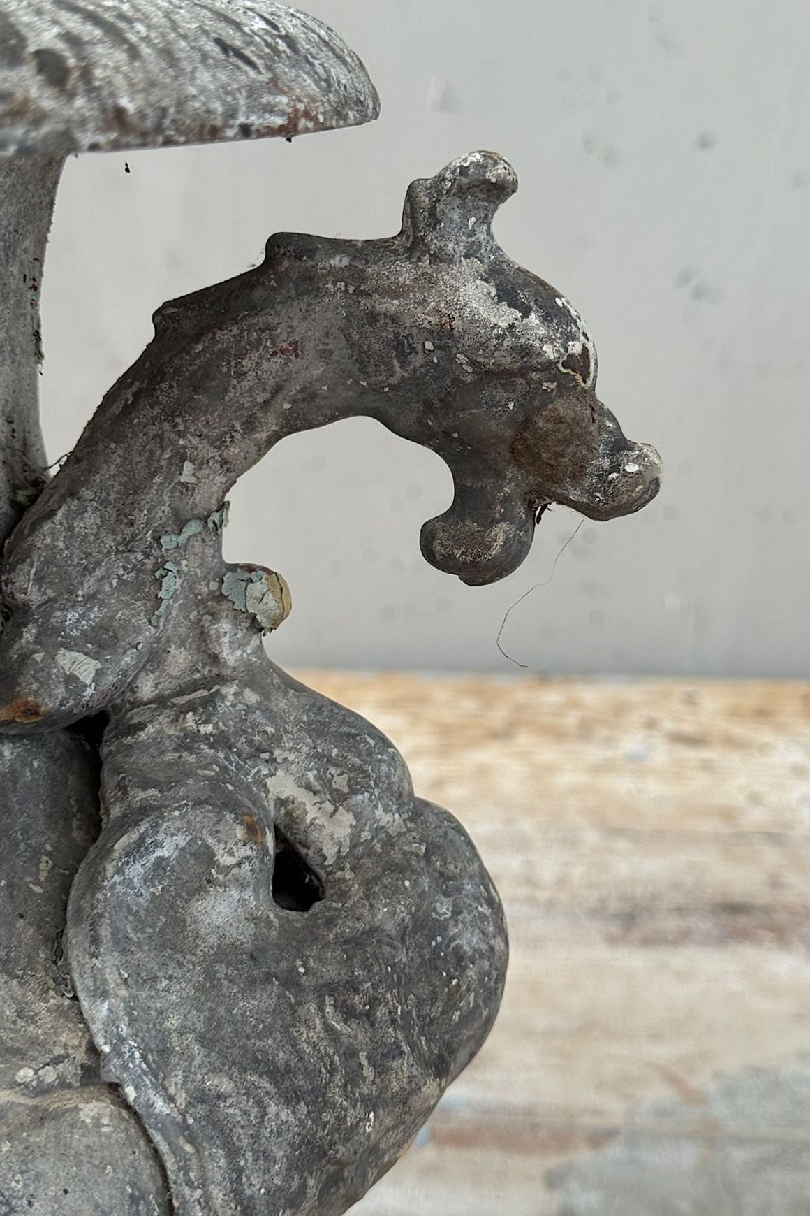 French Cast Iron Urn