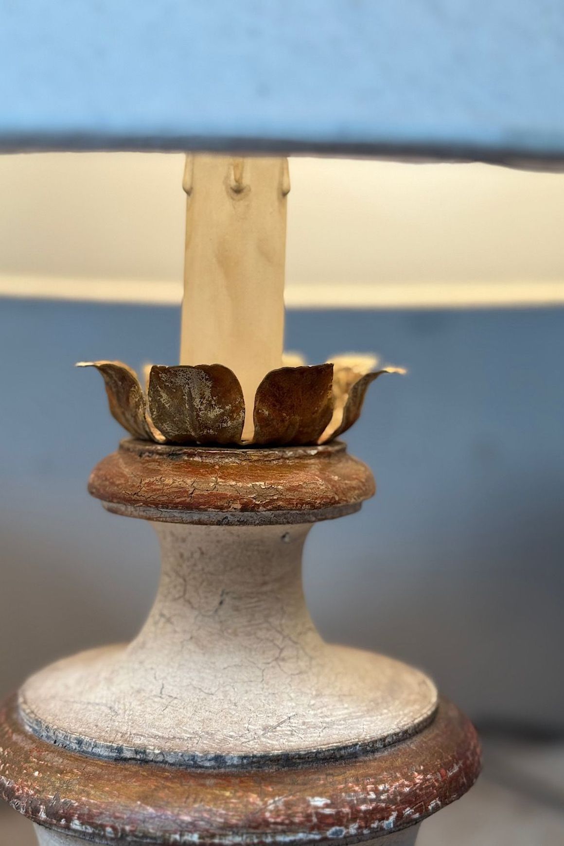 Italian Painted Lamps