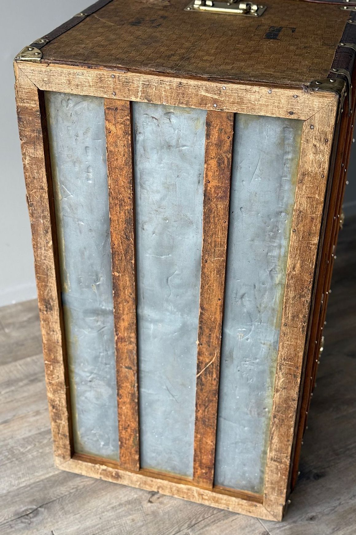 Antique French Travelling Trunk