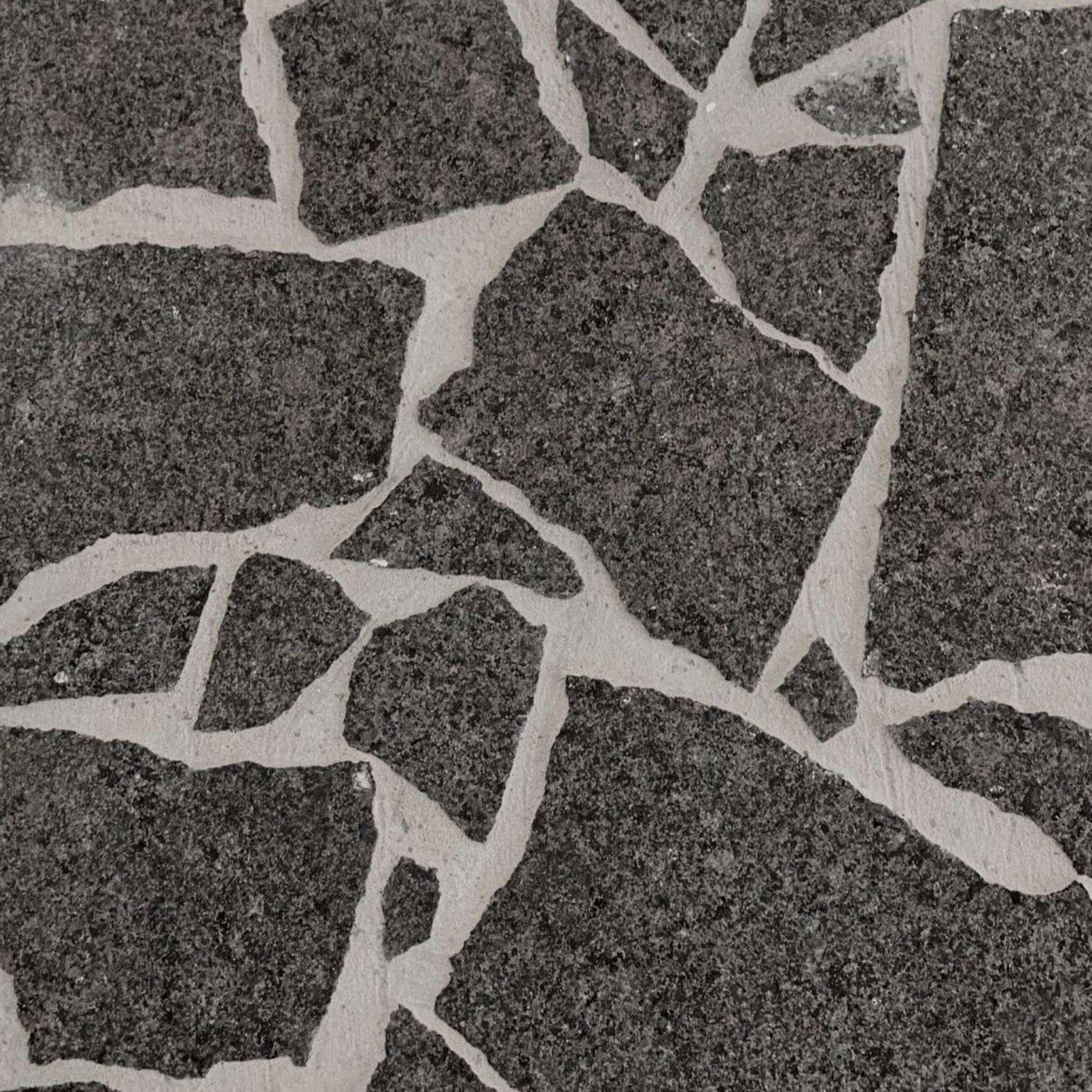 Impala Black Granite Crazy Paving