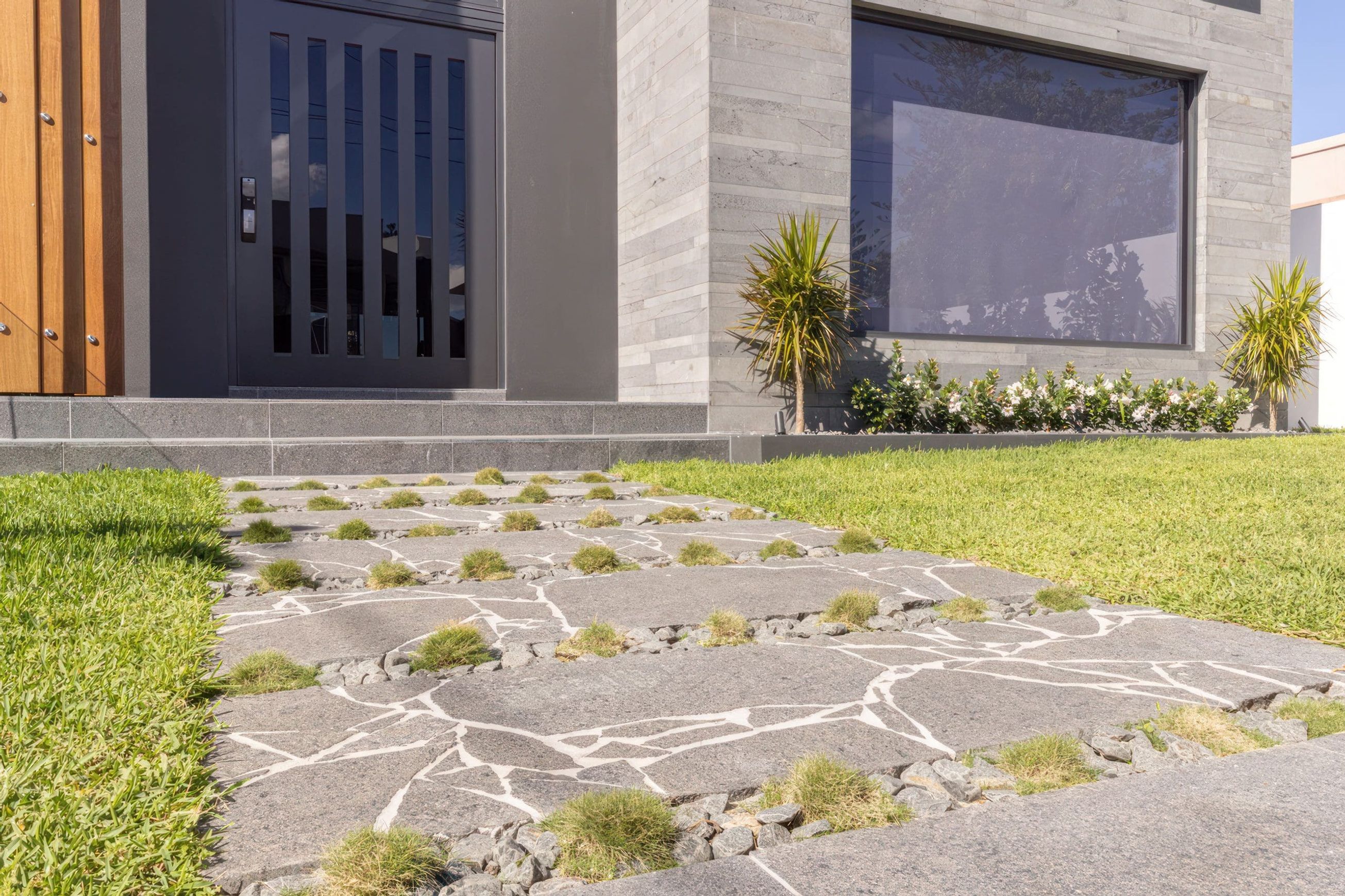 Impala Black Granite Crazy Paving