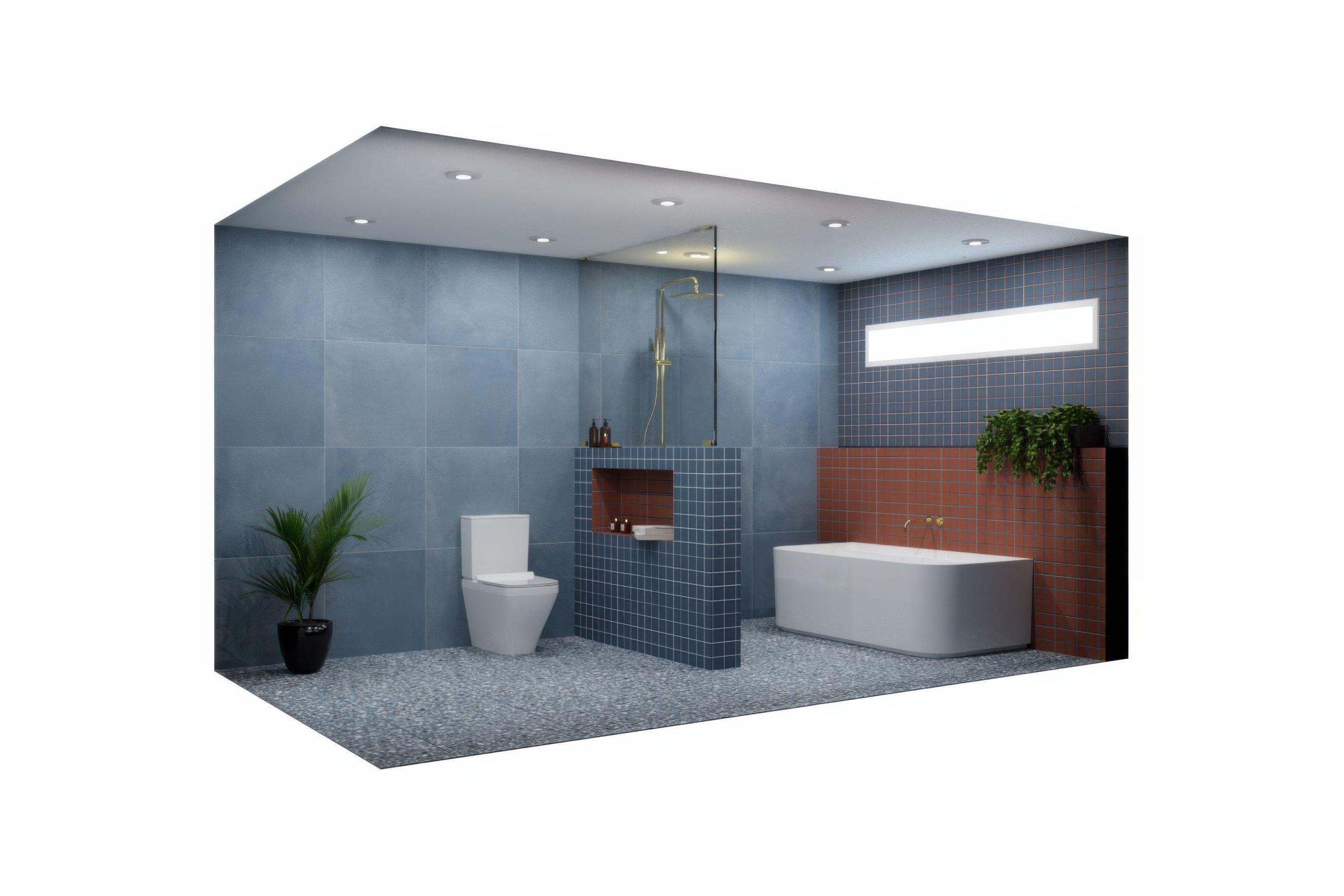 Brandy Matt 75mm Mosaic | Surfaces