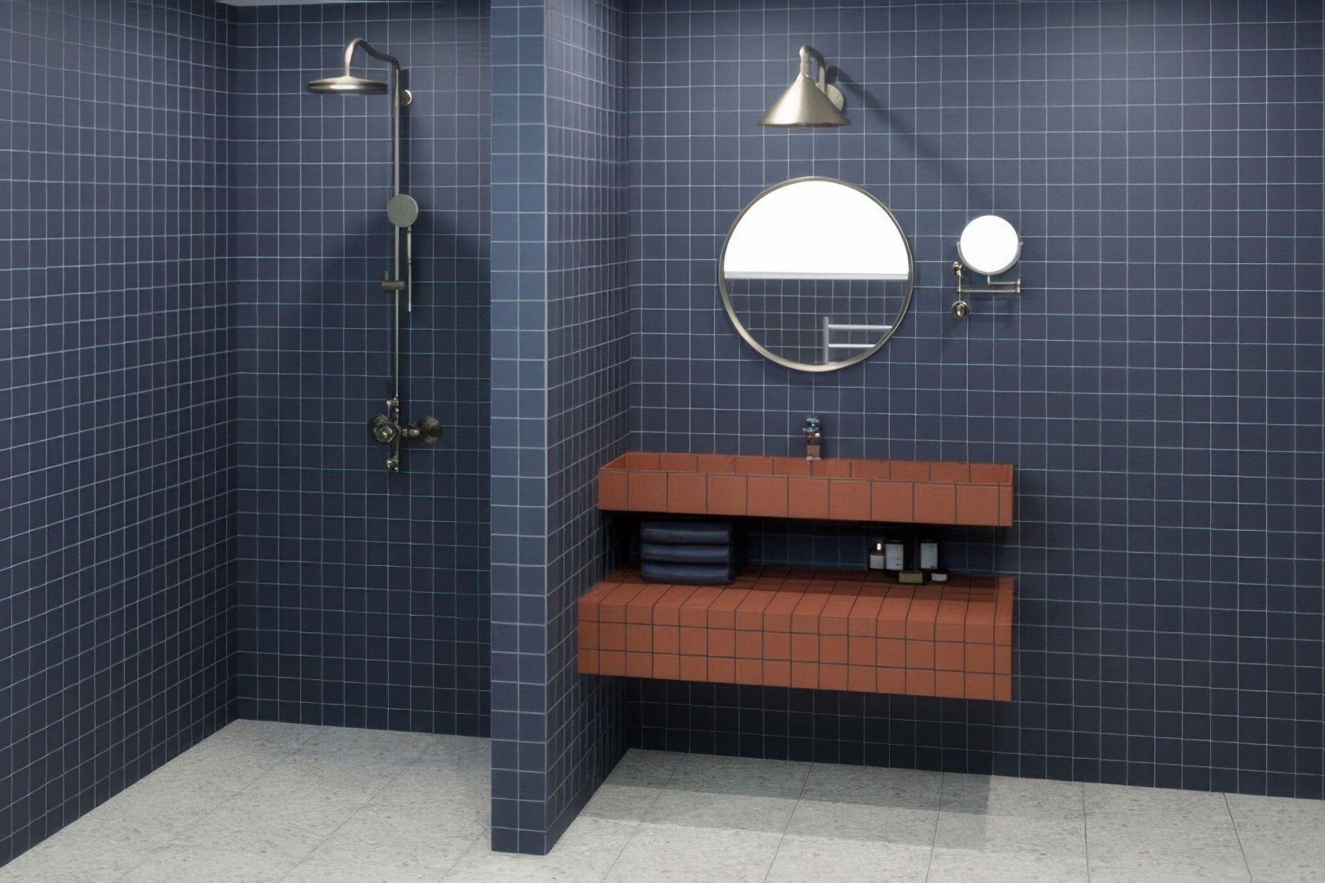 Brandy Matt 75mm Mosaic | Surfaces