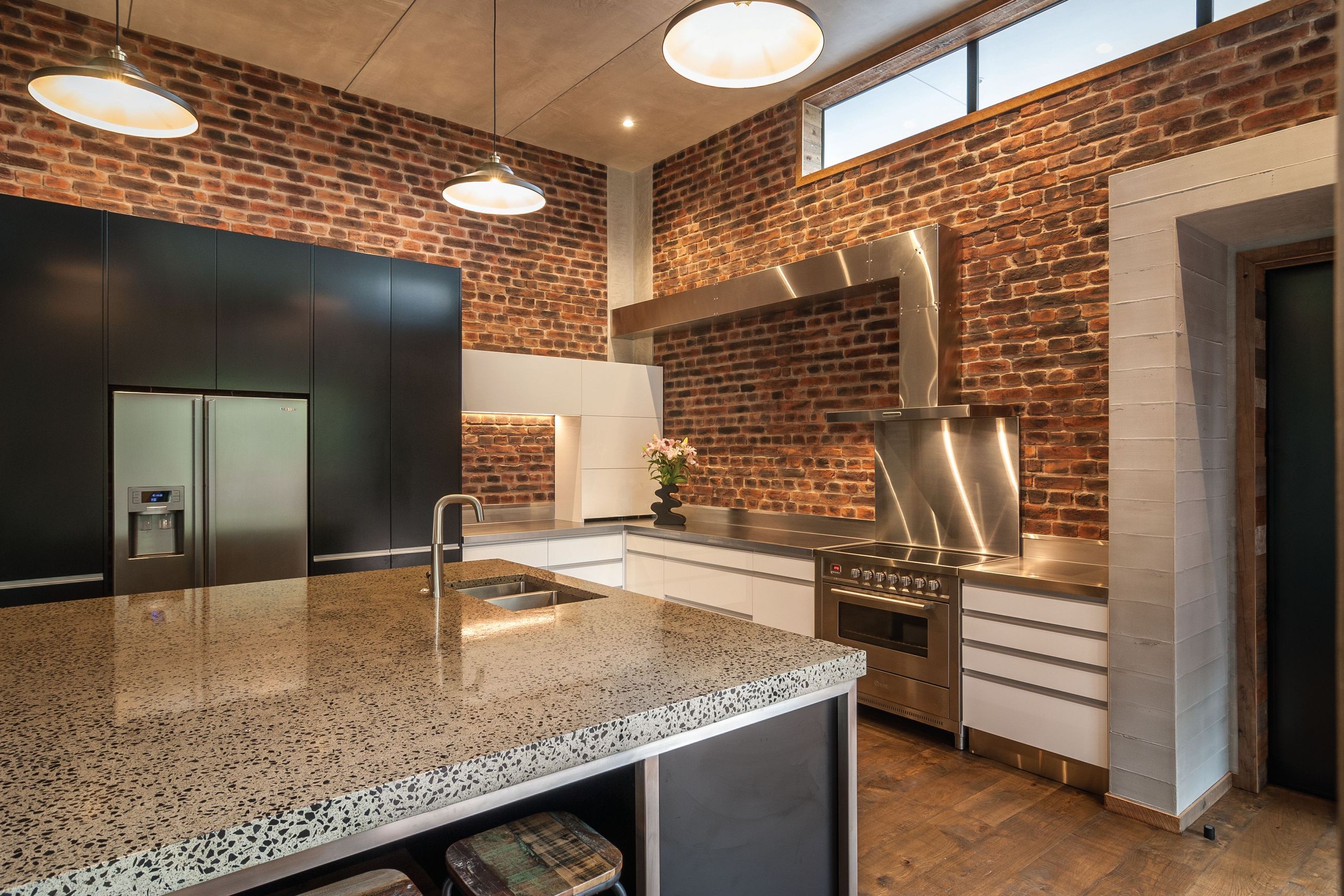 Loft Brick Wall Panels by Muros | Rustic Character Wall