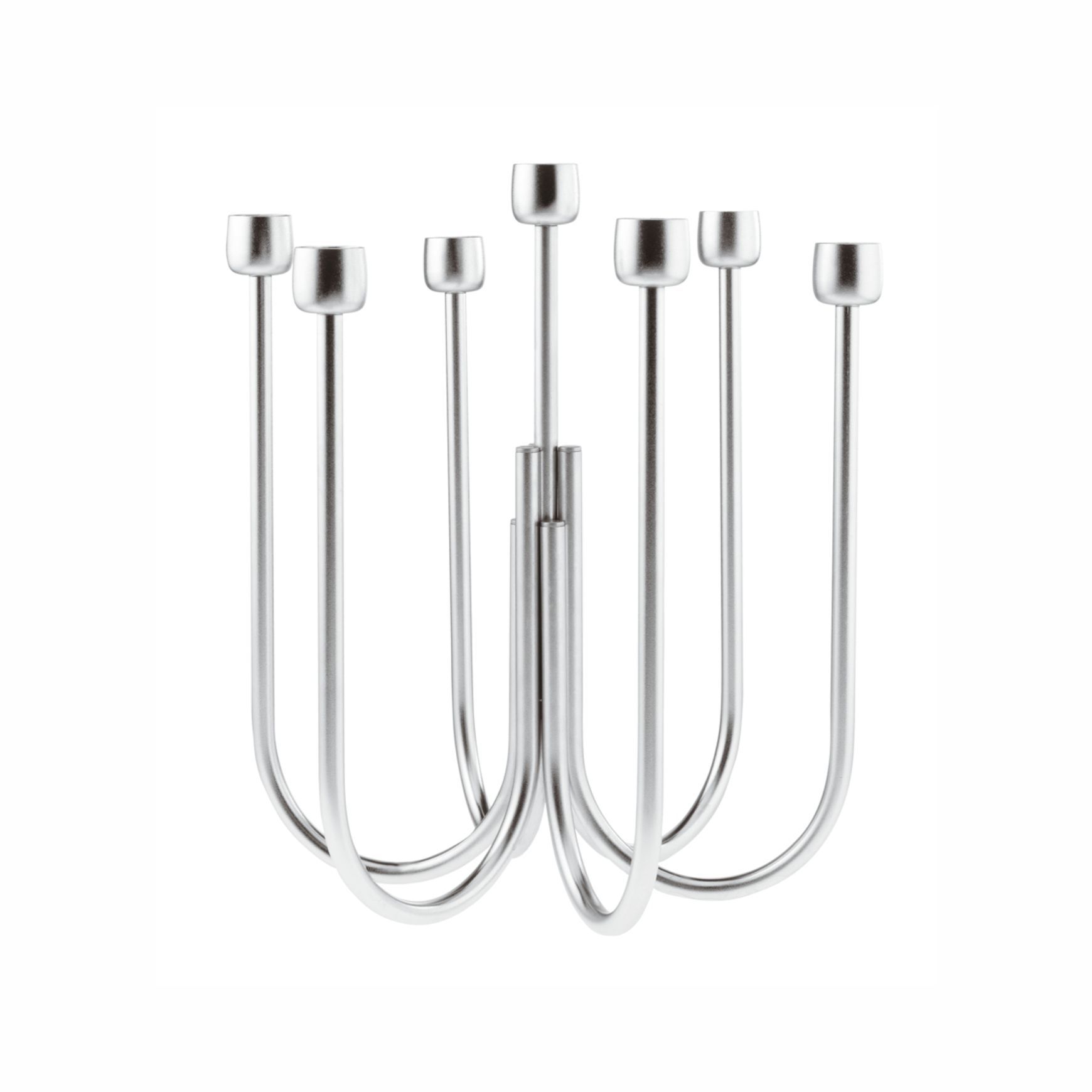 Kyma Candelabra 7 lights Hi-tech stainless