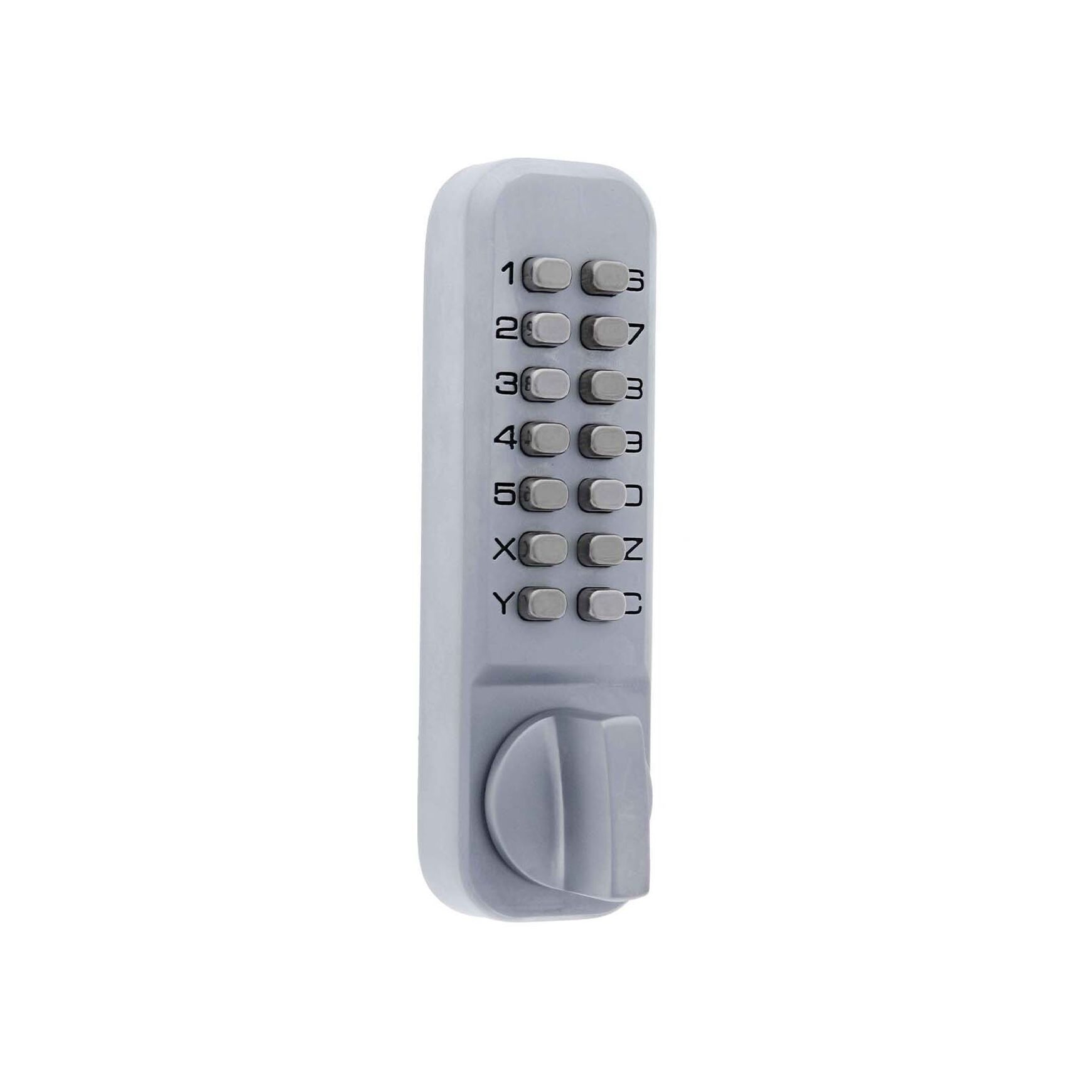 Carbine NK2000 Mechanical Digital Door Lock Fire Rated Satin Chrome NK2000SC