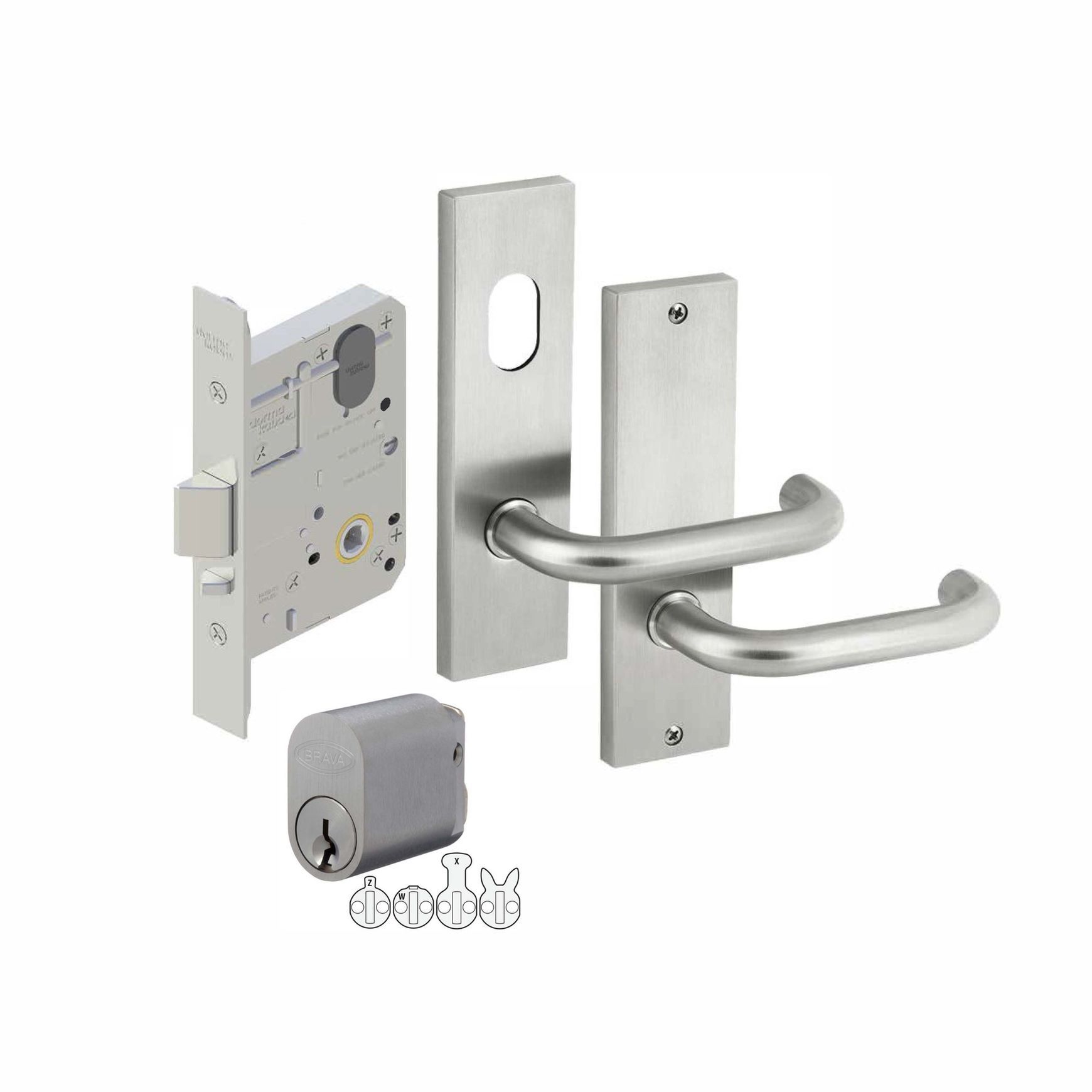 Dormakaba Storeroom Lock Kit LOCKPACKKABA1