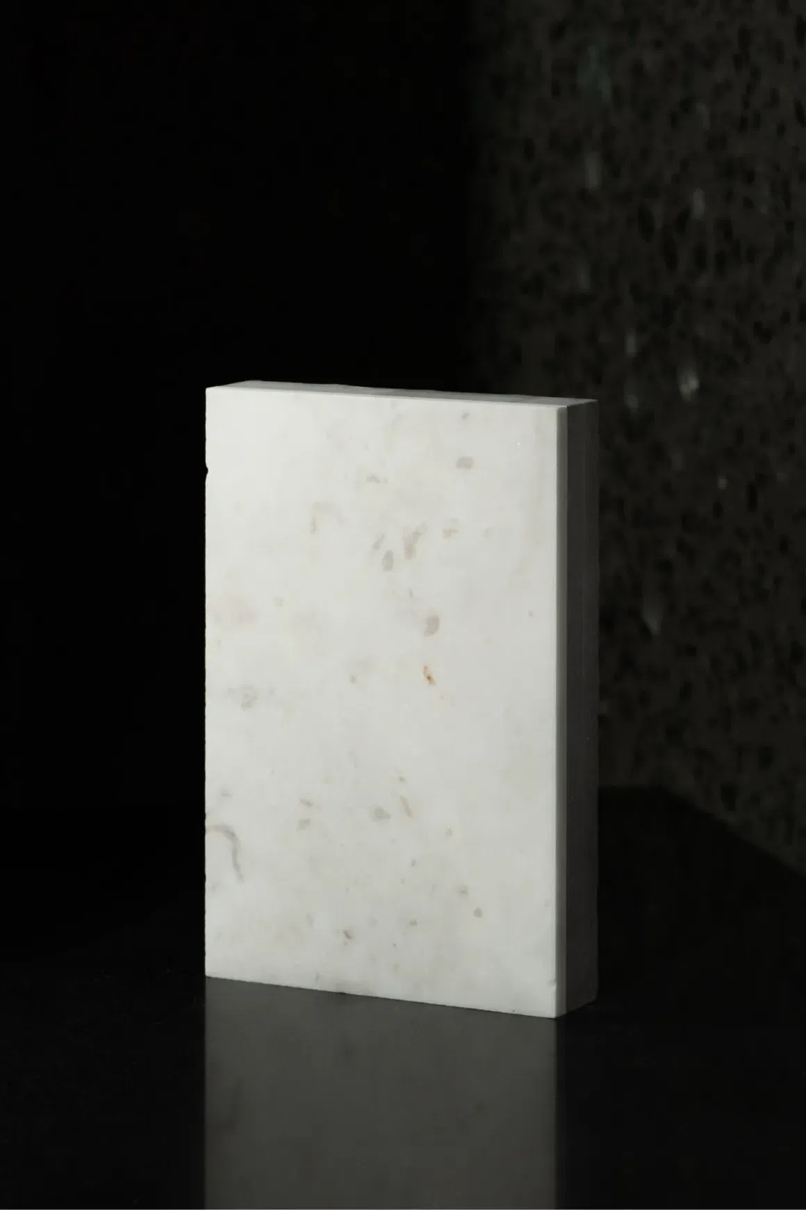 Lorde White Honed Marble Porcelia