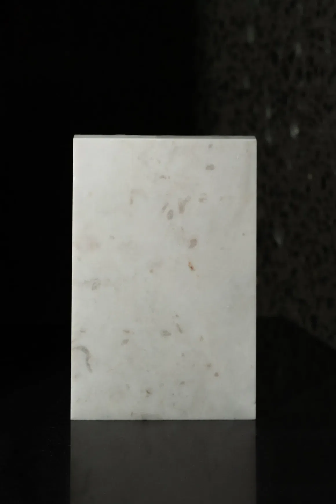 Lorde White Honed Marble Porcelia