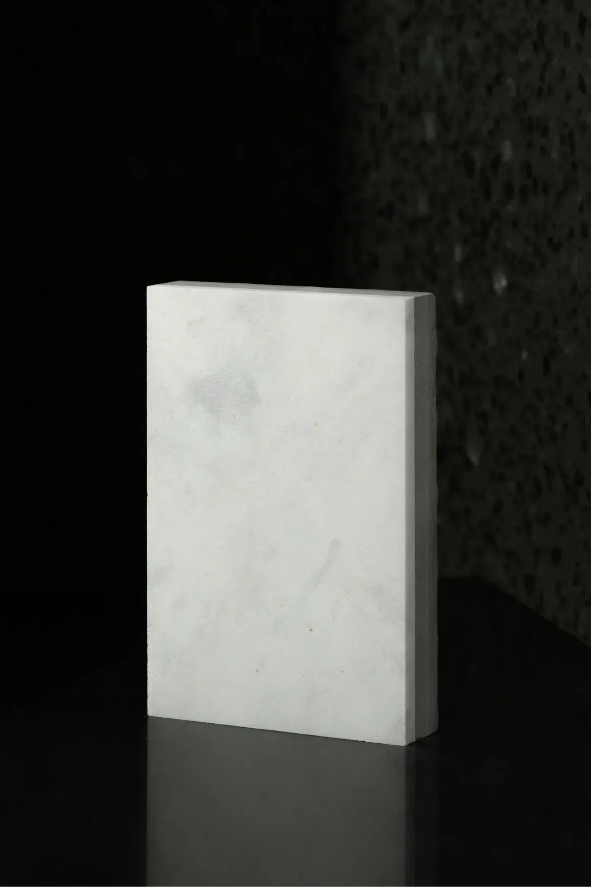 Lorde White Sandblasted Marble Porcelia