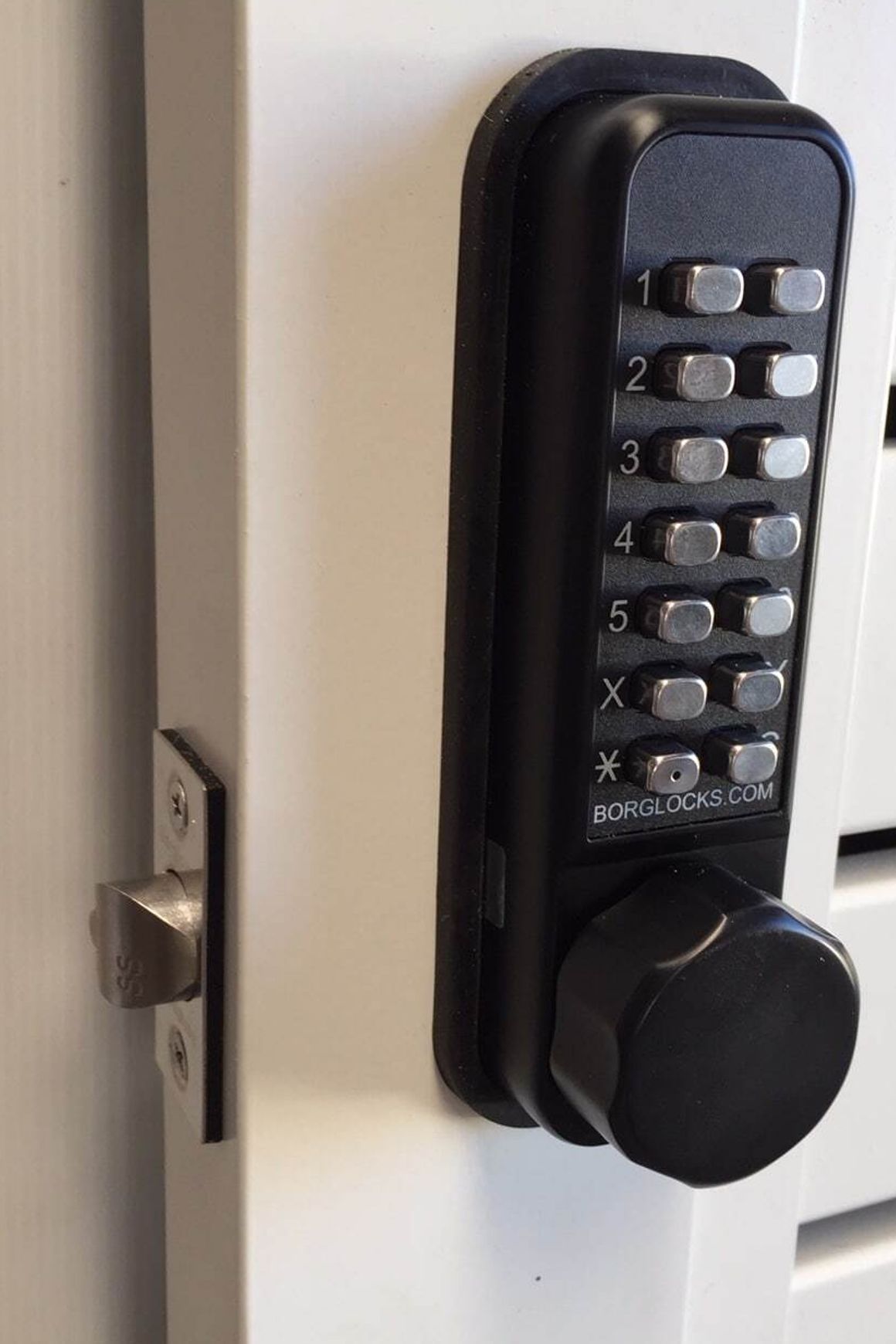 Borg Digital Door Lock Keyless Marine Grade Pro Black BL2601MGPRO