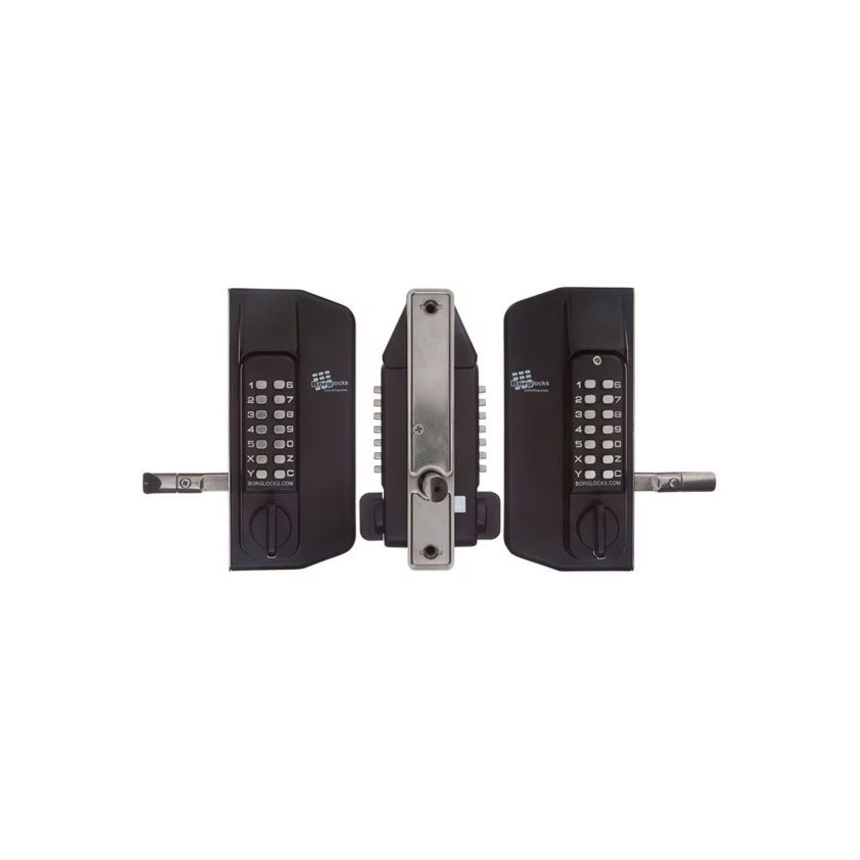 Borg Digital Gate Lock Marine Grade Black BL3150GATE