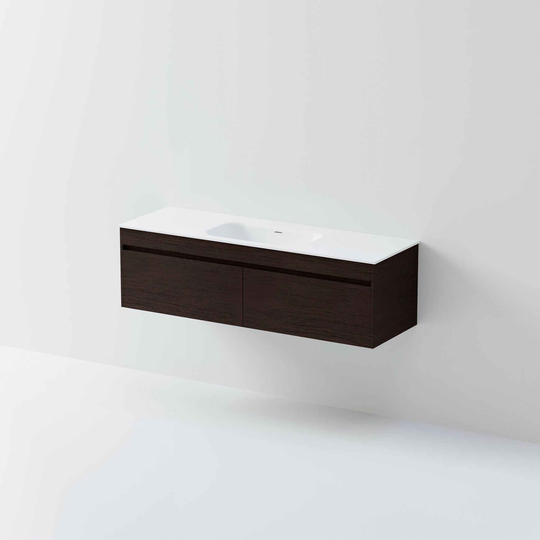Code Luxe 1500 Wall Hung Single Basin Vanity |2 Drawer