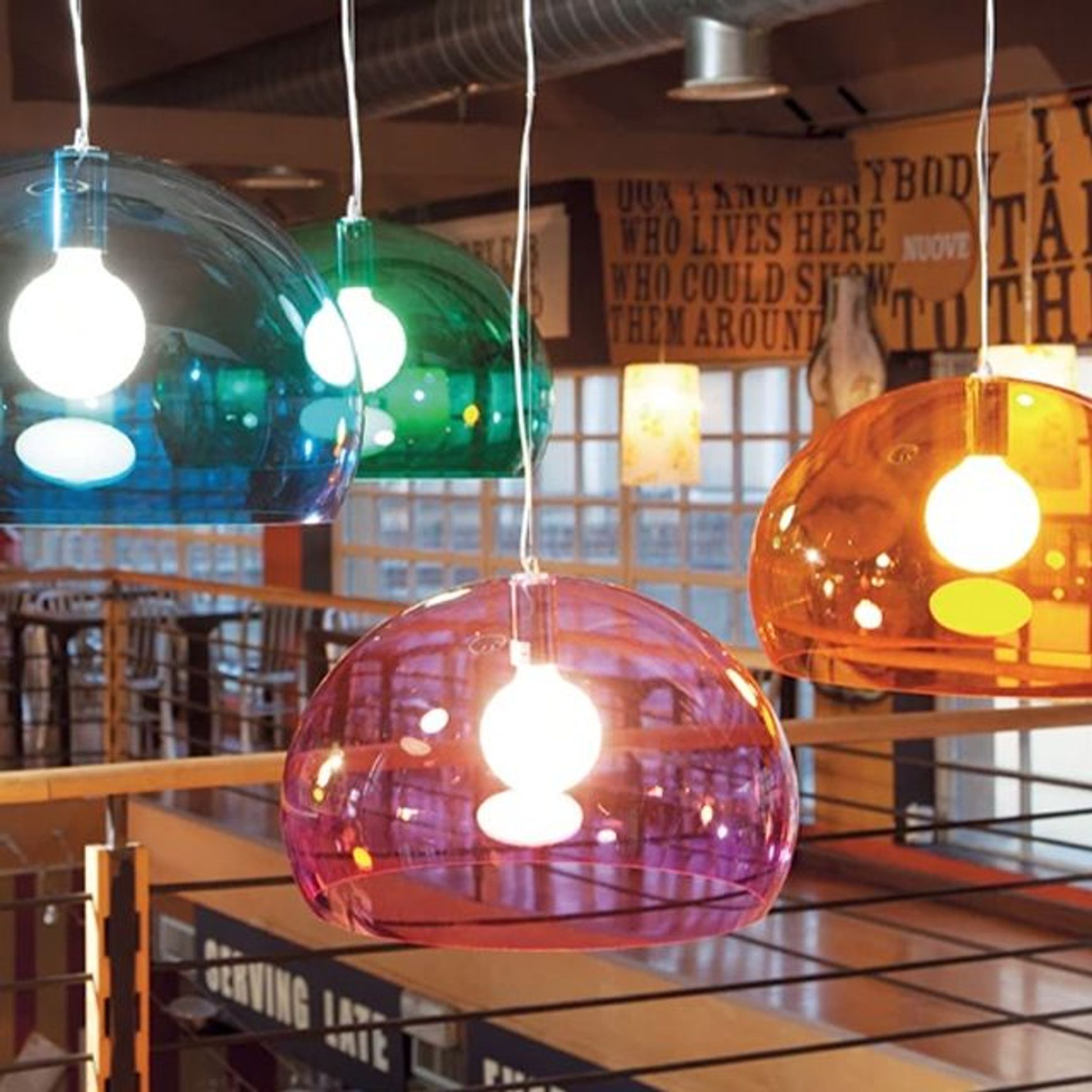 Small FL/Y Suspension Lamp - Kids