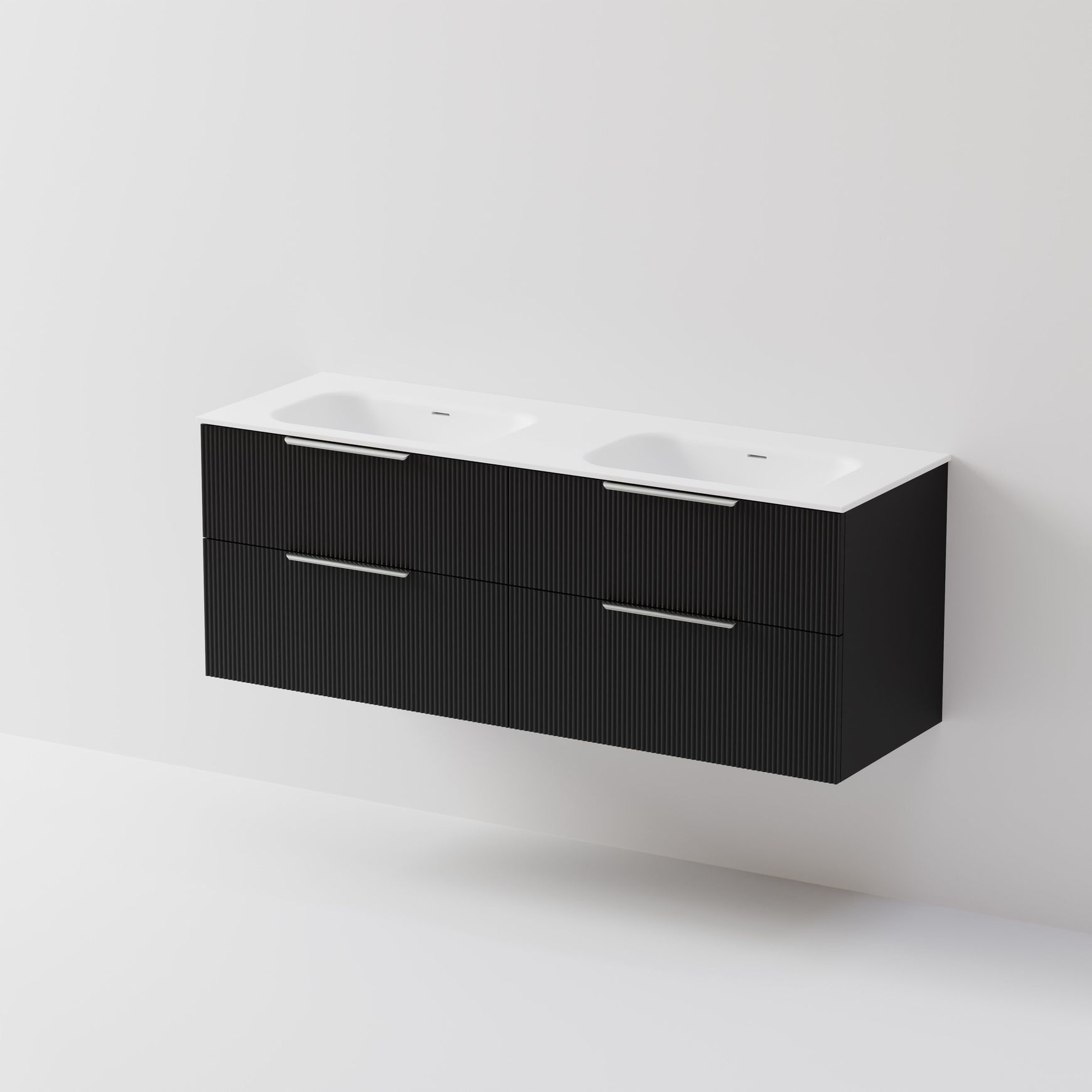 Lineare 1500 Vanity | 4 Drawer | Inset Basin