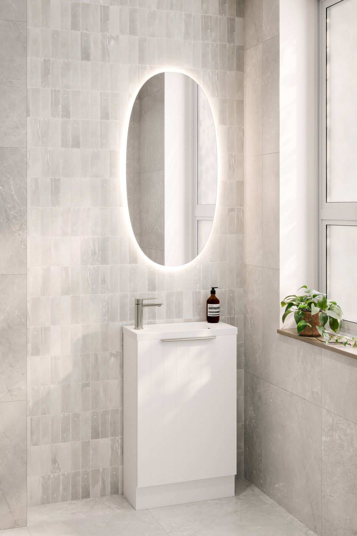 Lineare 550 WC Vanity | Floorstanding