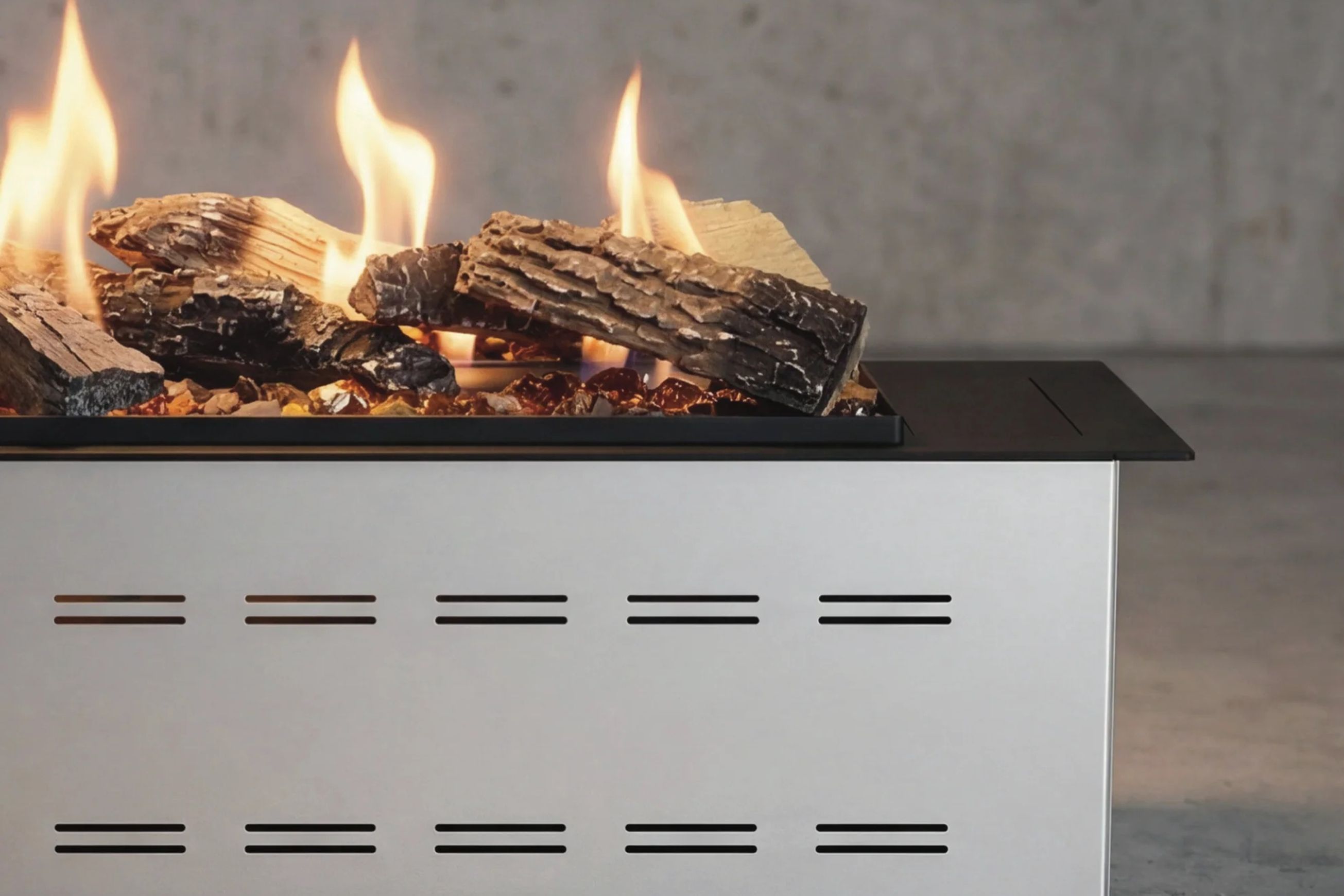 Decoflame BEV LogicWood Fireplace