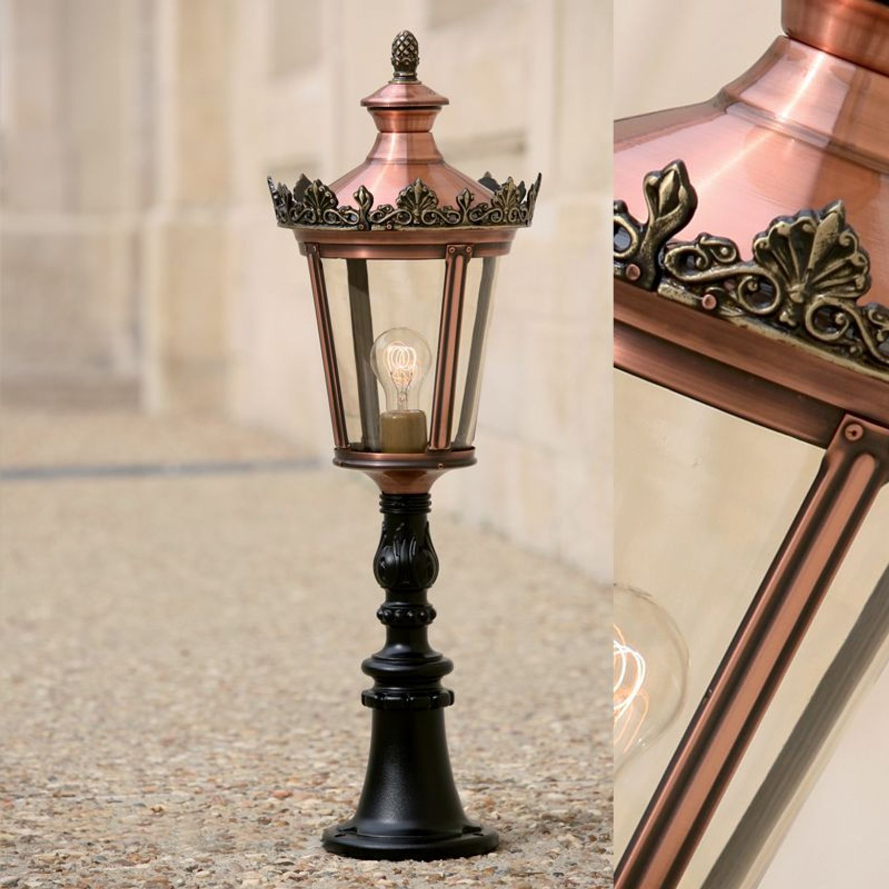 Louvre Model 7 Outdoor Lamp Post