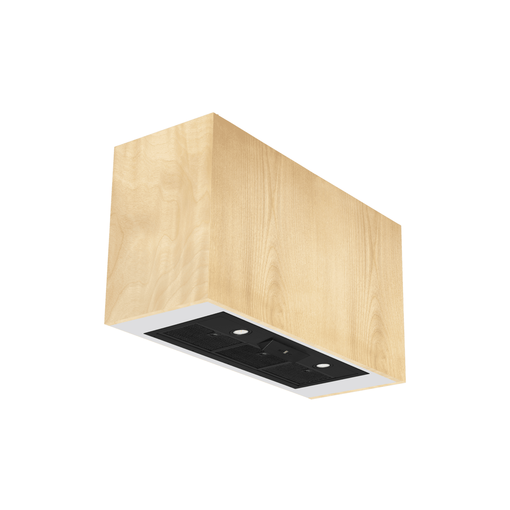 Lucia Black 900mm Undermount Rangehood